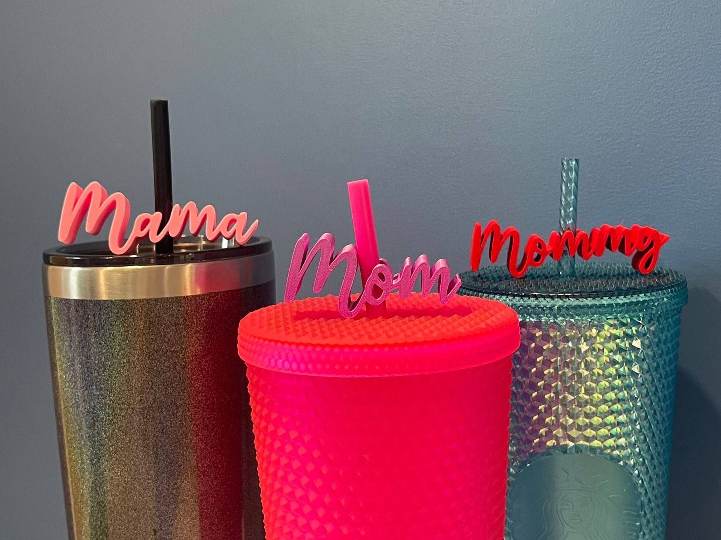 Mom/Mommy/Mama Straw Buddy | Mother's Day | Gifts for Mom