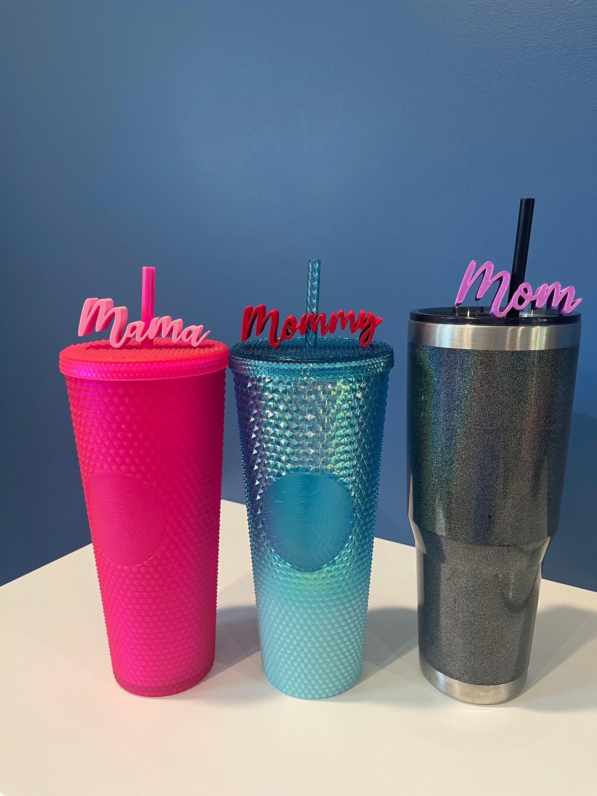 Mom/Mommy/Mama Straw Buddy | Mother's Day | Gifts for Mom