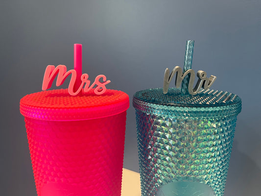 Mr/Mrs Straw Buddy | Bride&Groom | Honeymoon Gifts