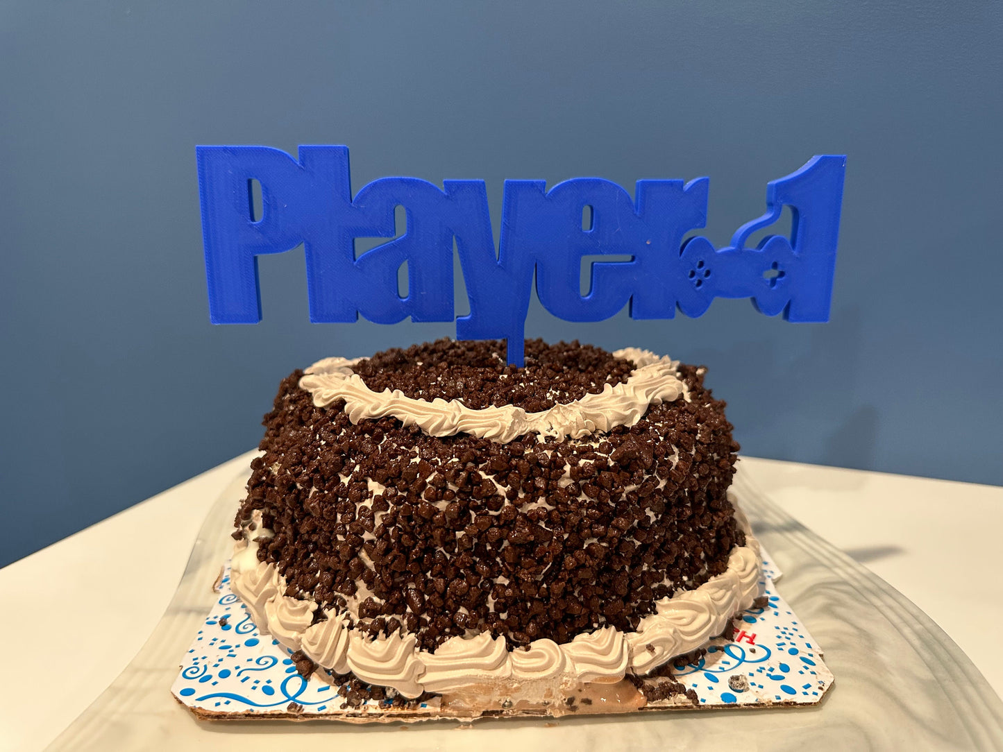 Player 1 / Player 2 Cake Topper | Gaming Party | Birthday Party