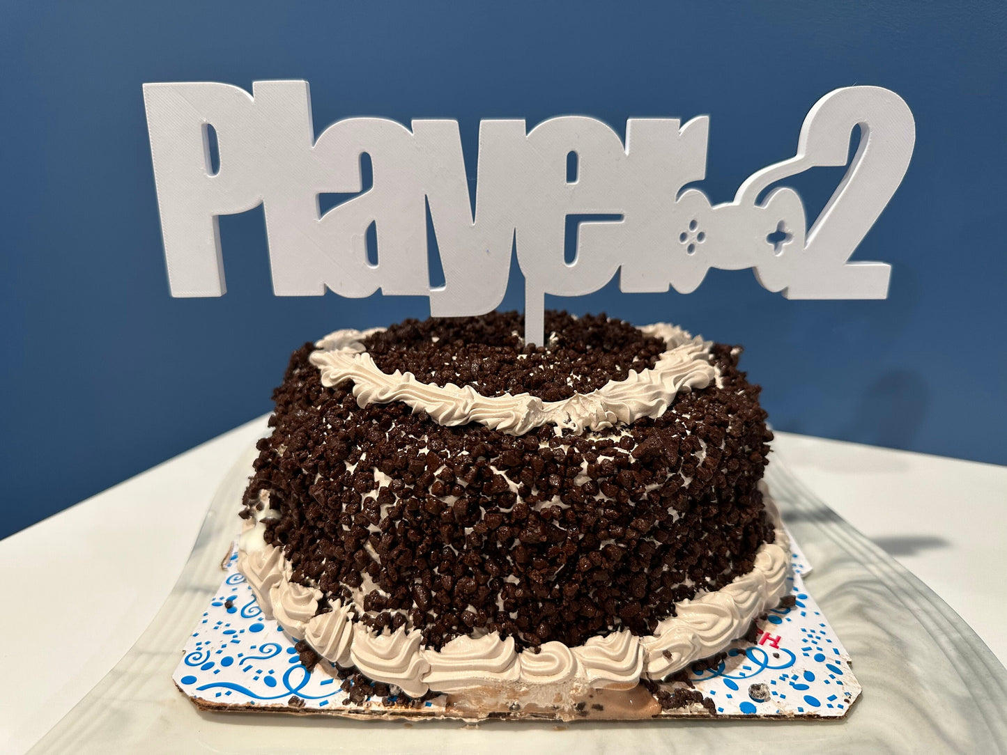 Player 1 / Player 2 Cake Topper | Gaming Party | Birthday Party