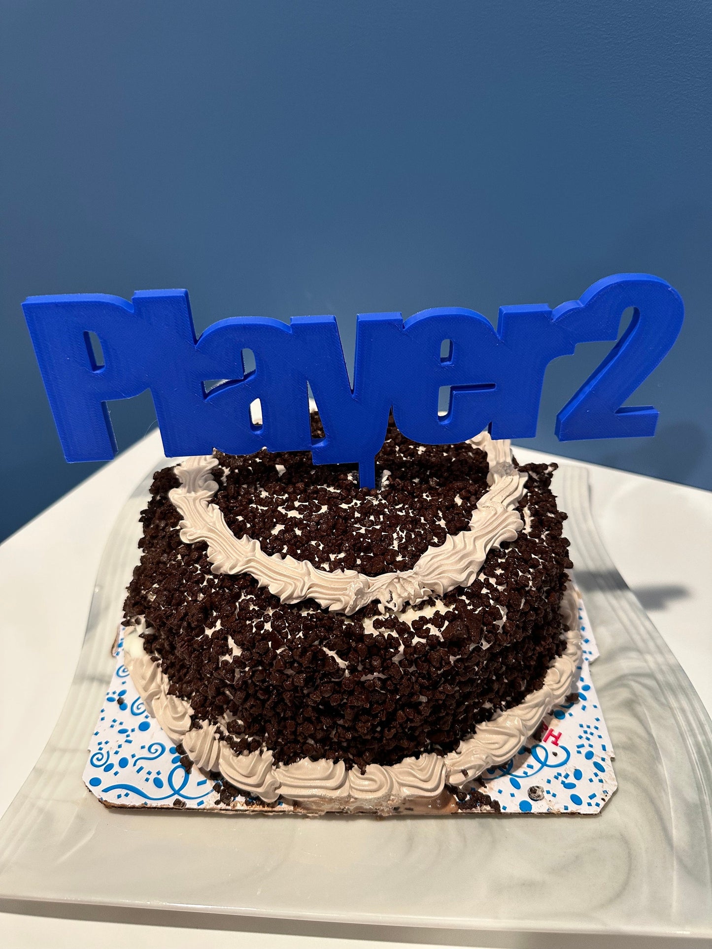 Player 1 / Player 2 Cake Topper | Gaming Party | Birthday Party