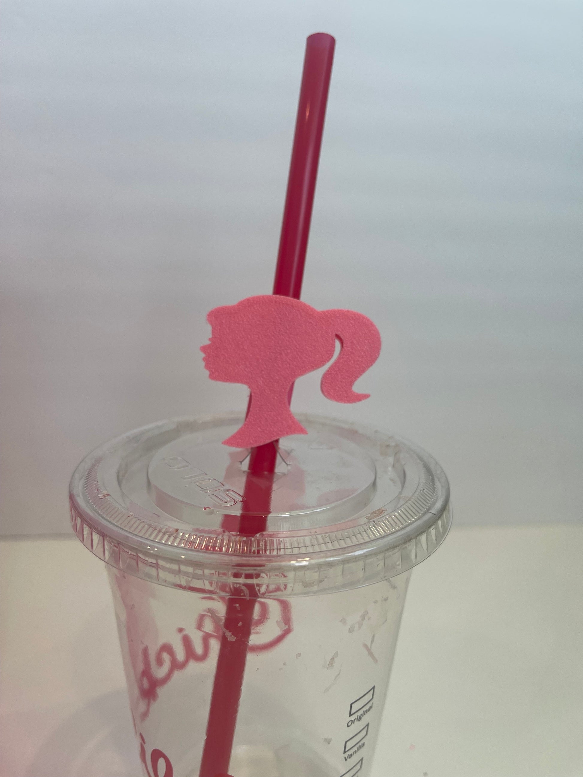 Doll Straw Topper | Party Girl Straw Charm | Party Favors