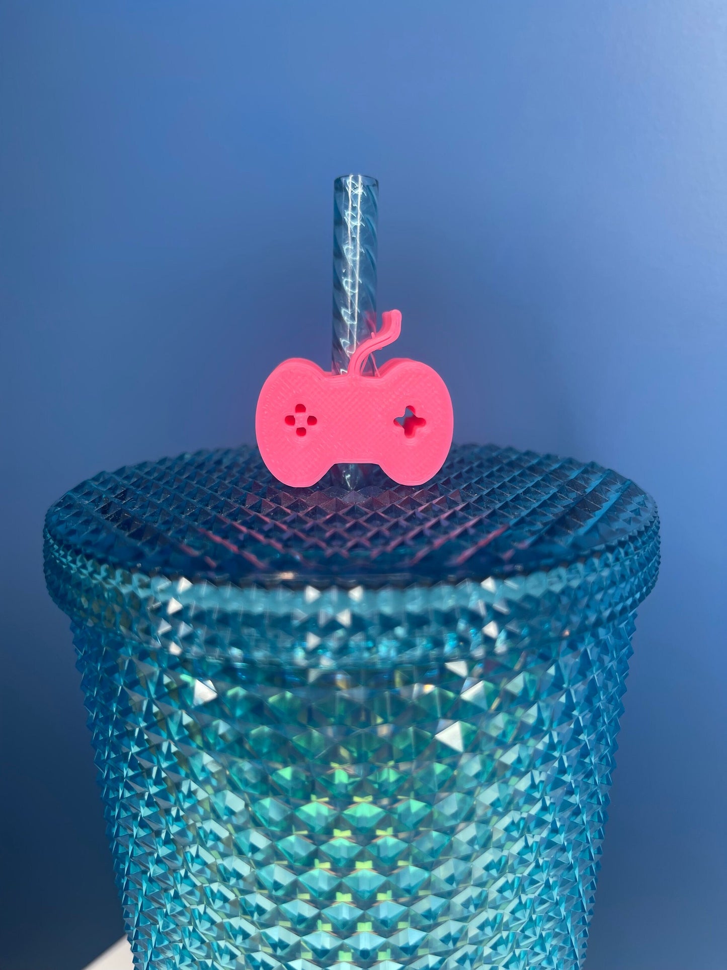 Video Game Controller Straw Topper | Straw Charm | Gaming Party Favors