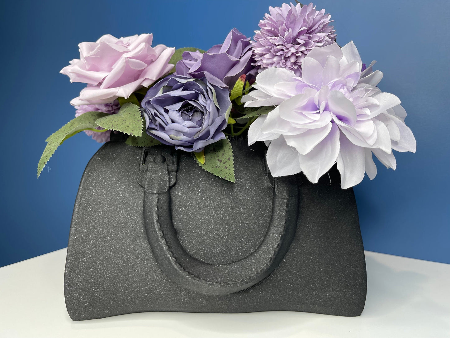 Purse Flower Vase | Luxury Bag | Handbag Planter | Flower Plant Vase