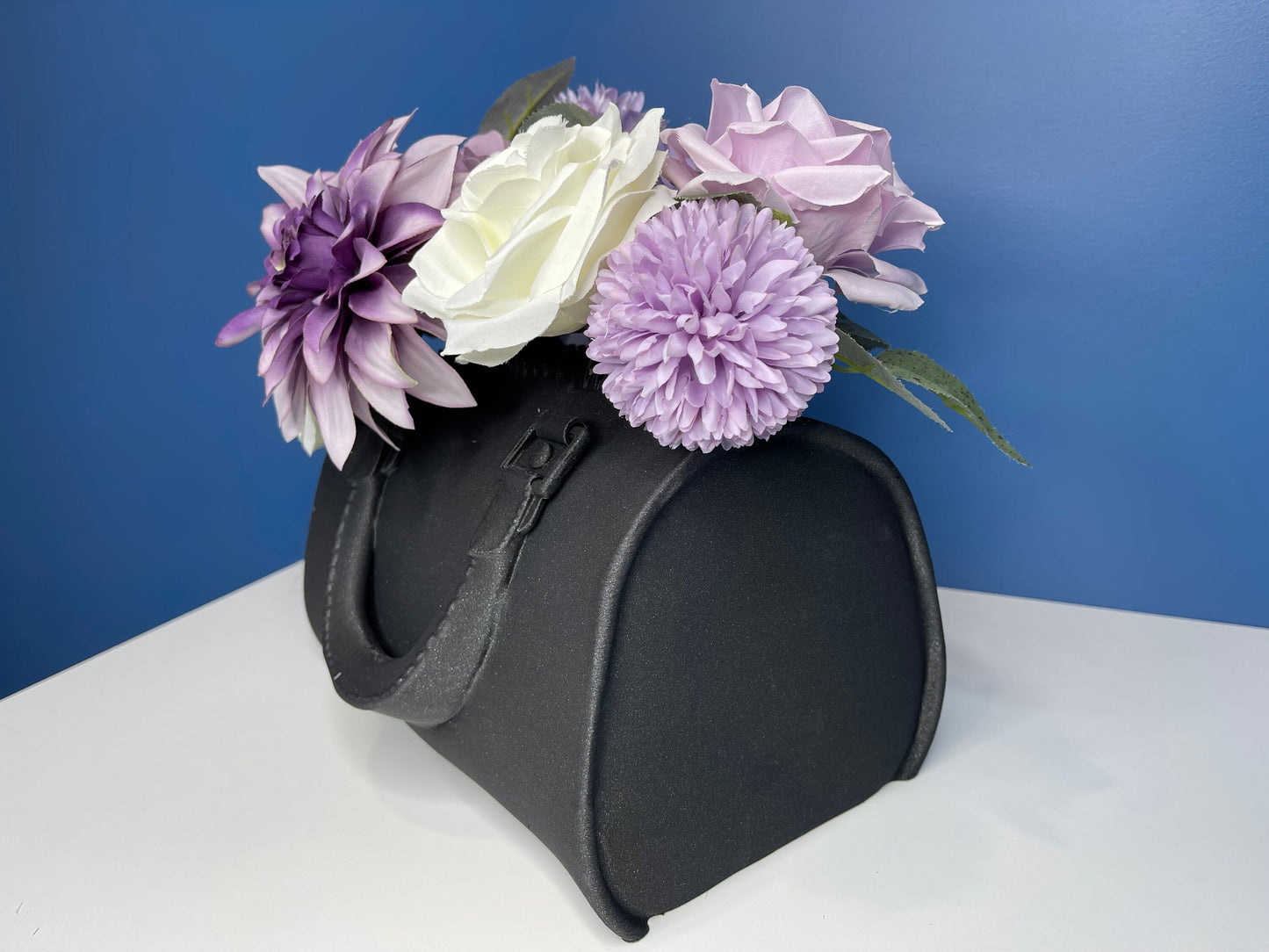 Purse Flower Vase | Luxury Bag | Handbag Planter | Flower Plant Vase