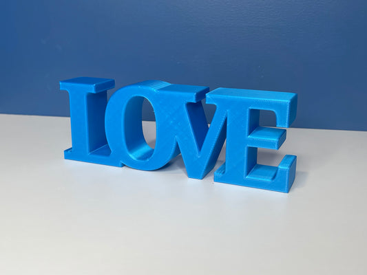 Love Sign | Love Sculpture | Engagement Gifts | Love Pop Art