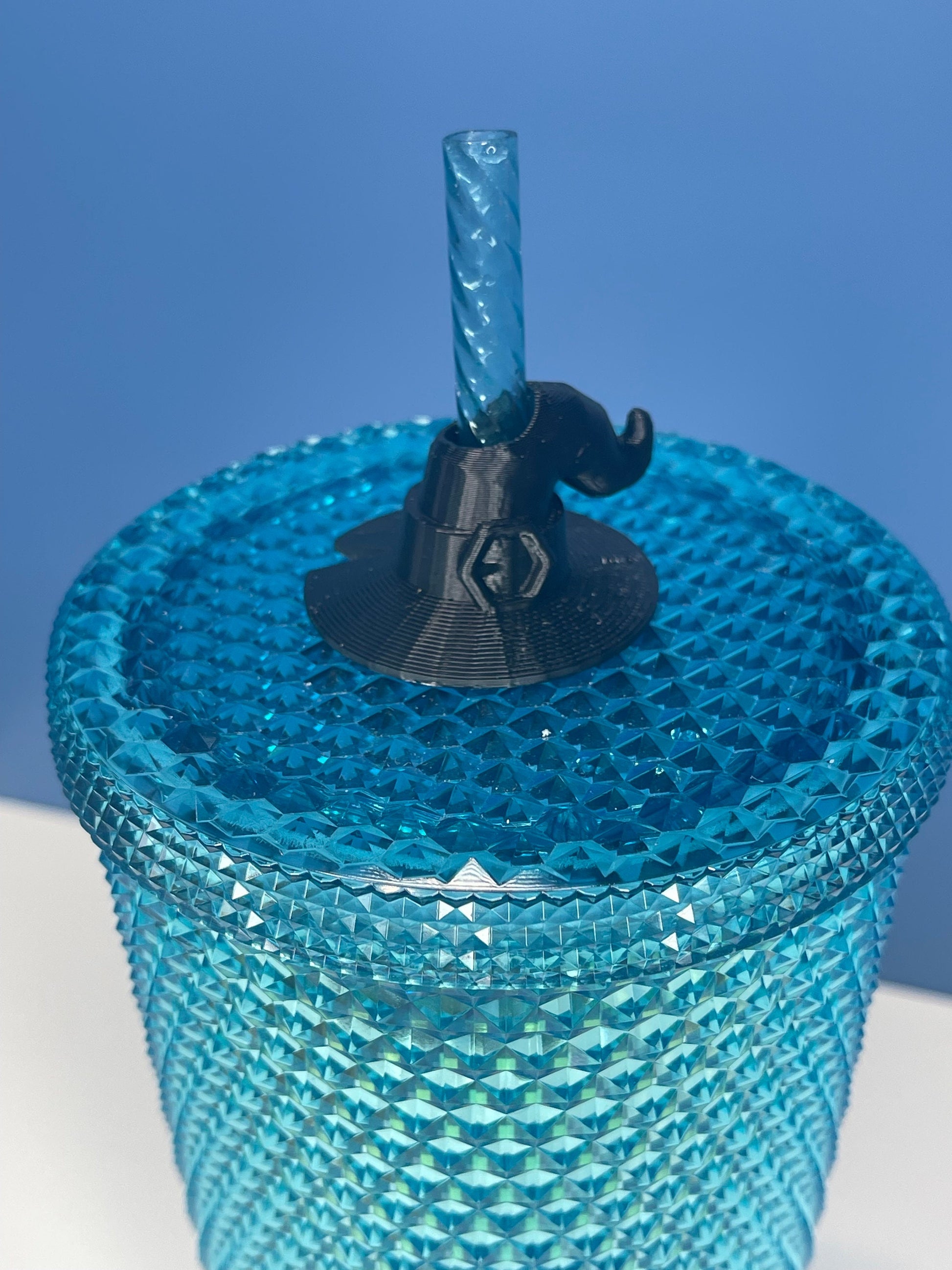 Witches Hat Straw Buddy | Straw Topper | Straw Decor| Straw Charms