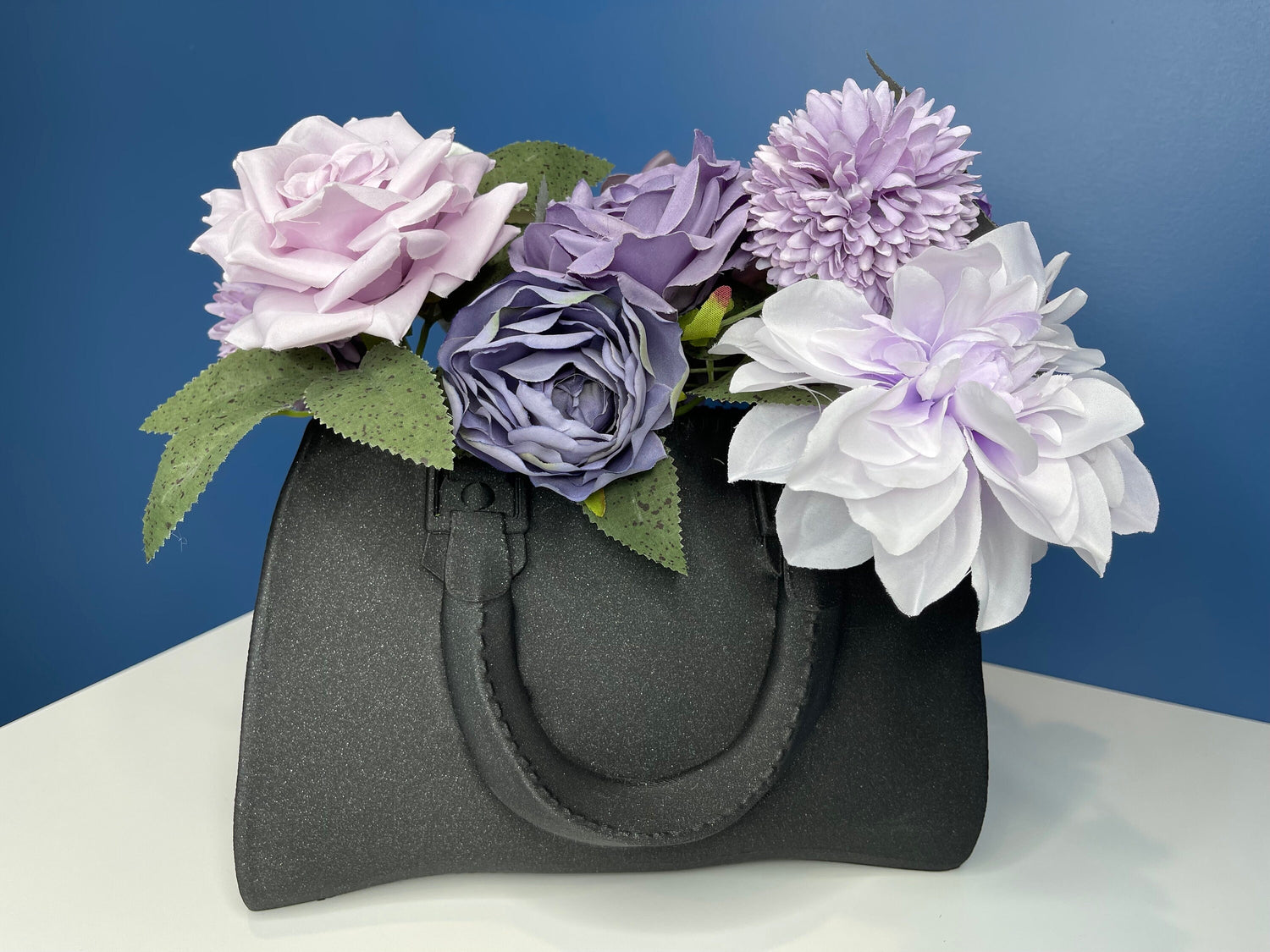 Purse Flower Vase | Luxury Bag | Handbag Planter | Flower Plant Vase