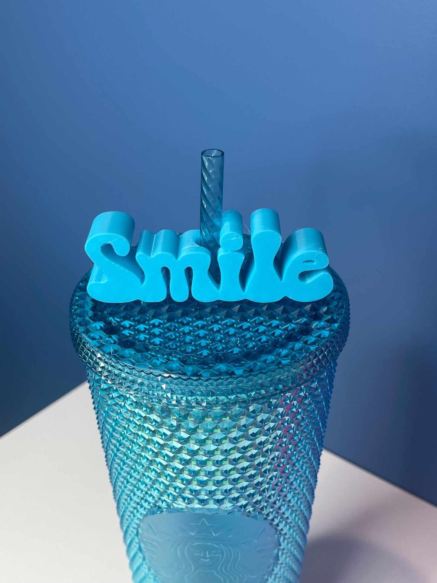 Smile Straw Topper | Straw Buddy | Straw Charm | Cup Decorations