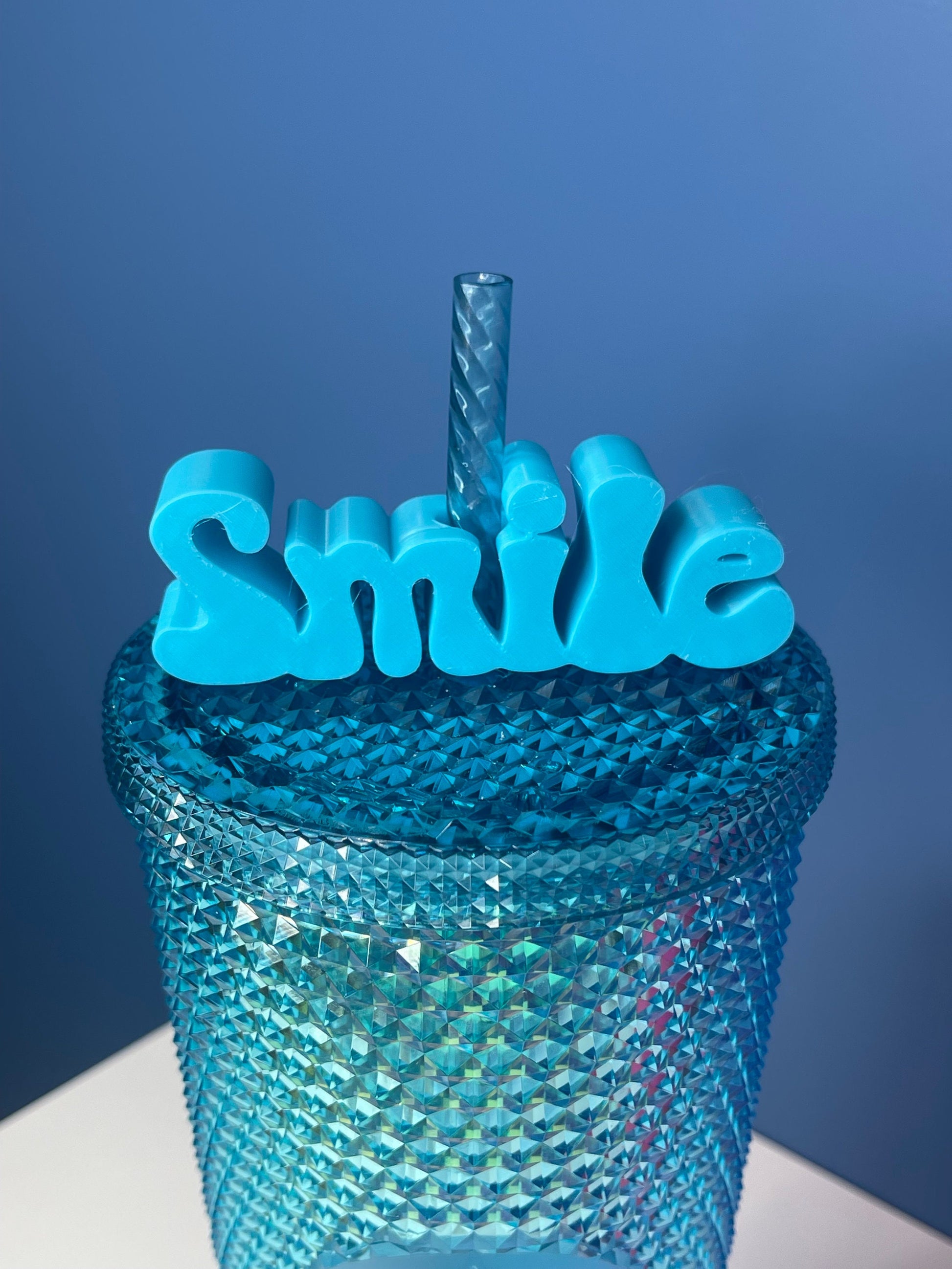 Smile Straw Topper | Straw Buddy | Straw Charm | Cup Decorations