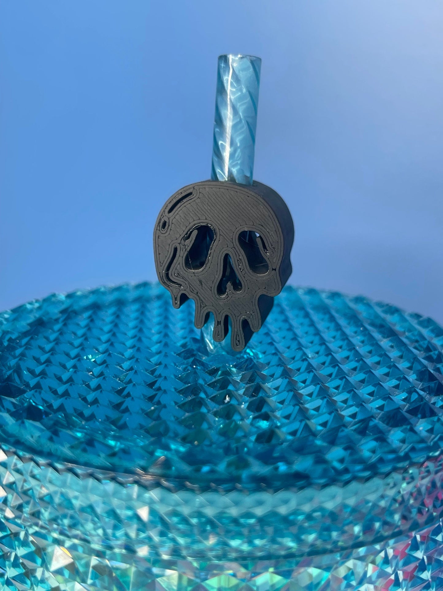 Skull Straw Buddy | Straw Topper | Straw Decor| Straw Charms