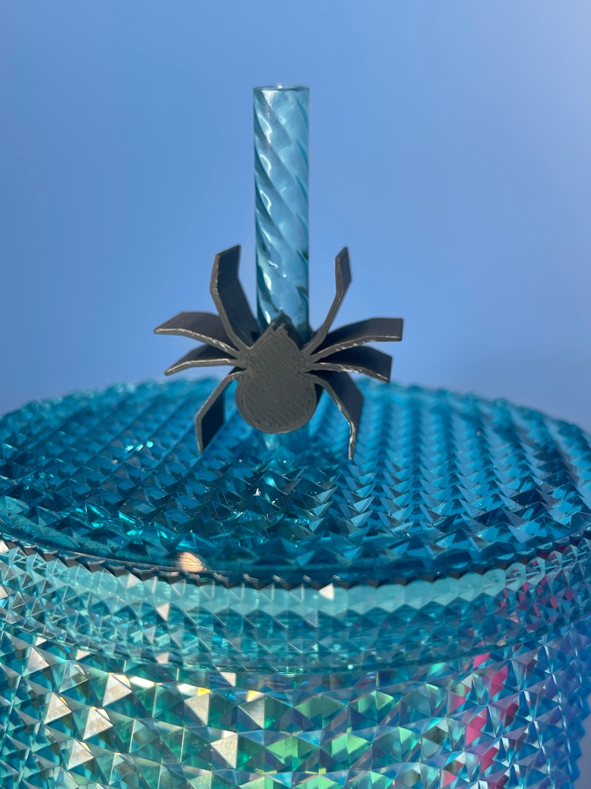 Spider Straw Buddy | Straw Topper | Straw Decor| Straw Charms