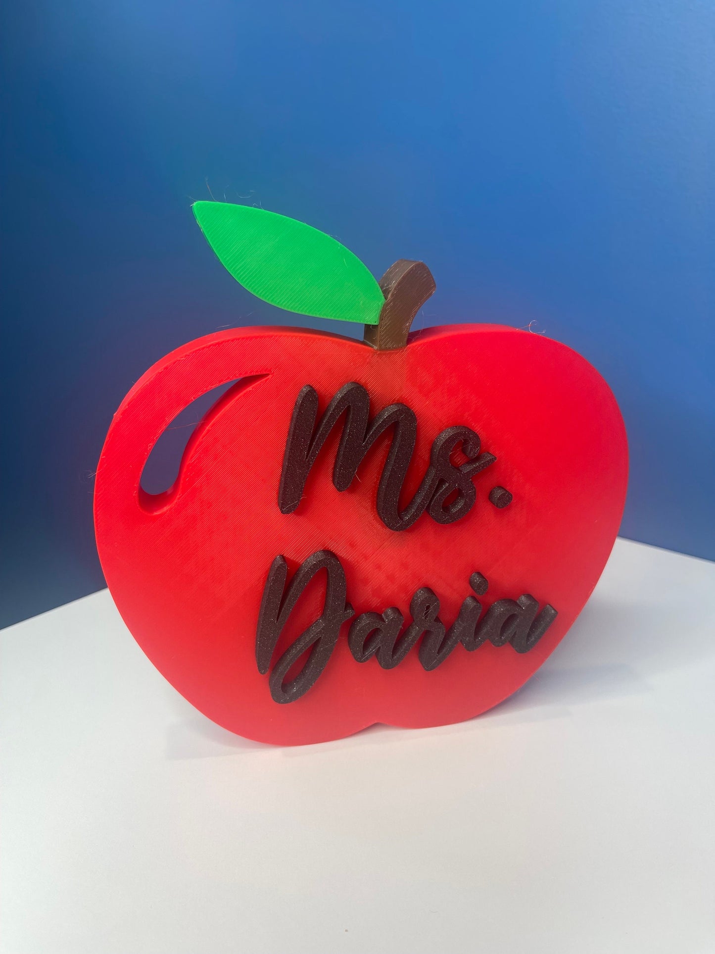 Custom Teachers Apple | Apple Desk Decor | Gifts for Teachers/Principals