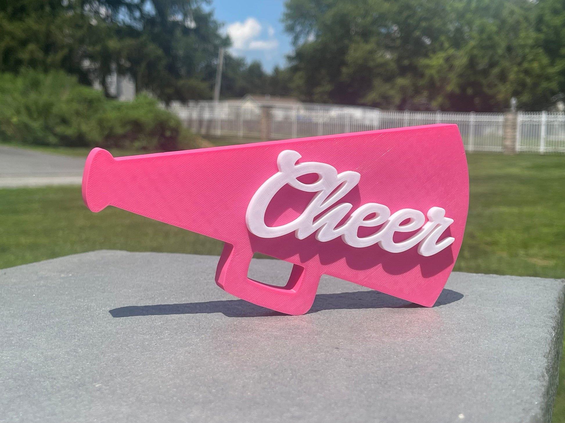 Personalized Megaphone | Cheerleading Sign | Cheer Room Decor