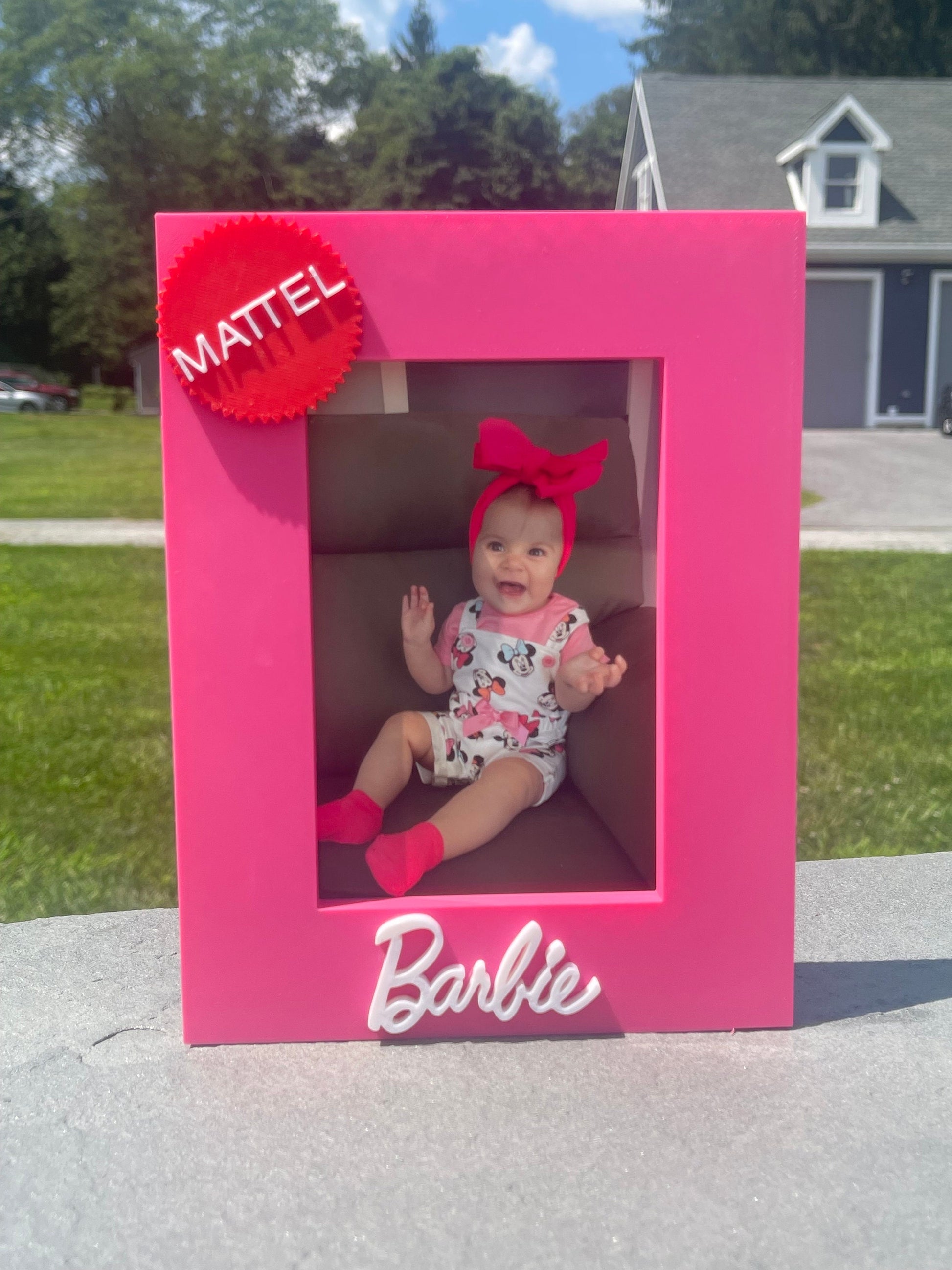 Doll Picture Box | 5x7 Frame | Doll Inspired Party | Mini Doll Box Photobooth