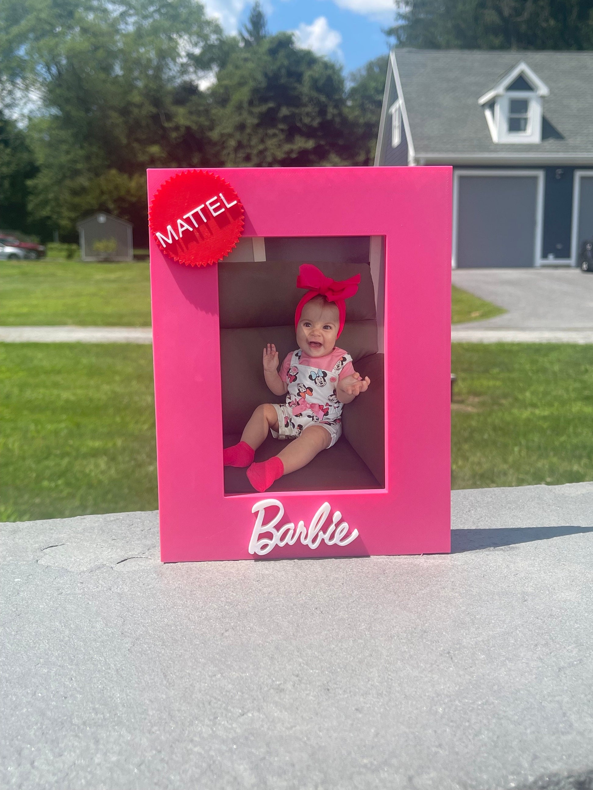 Doll Picture Box | 5x7 Frame | Doll Inspired Party | Mini Doll Box Photobooth