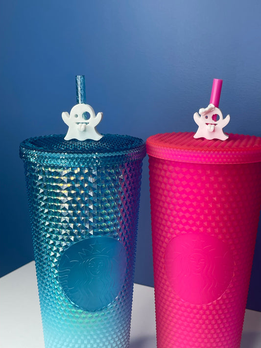 Silly Ghost Straw Buddy | Straw Topper | Straw Decor| Straw Charms