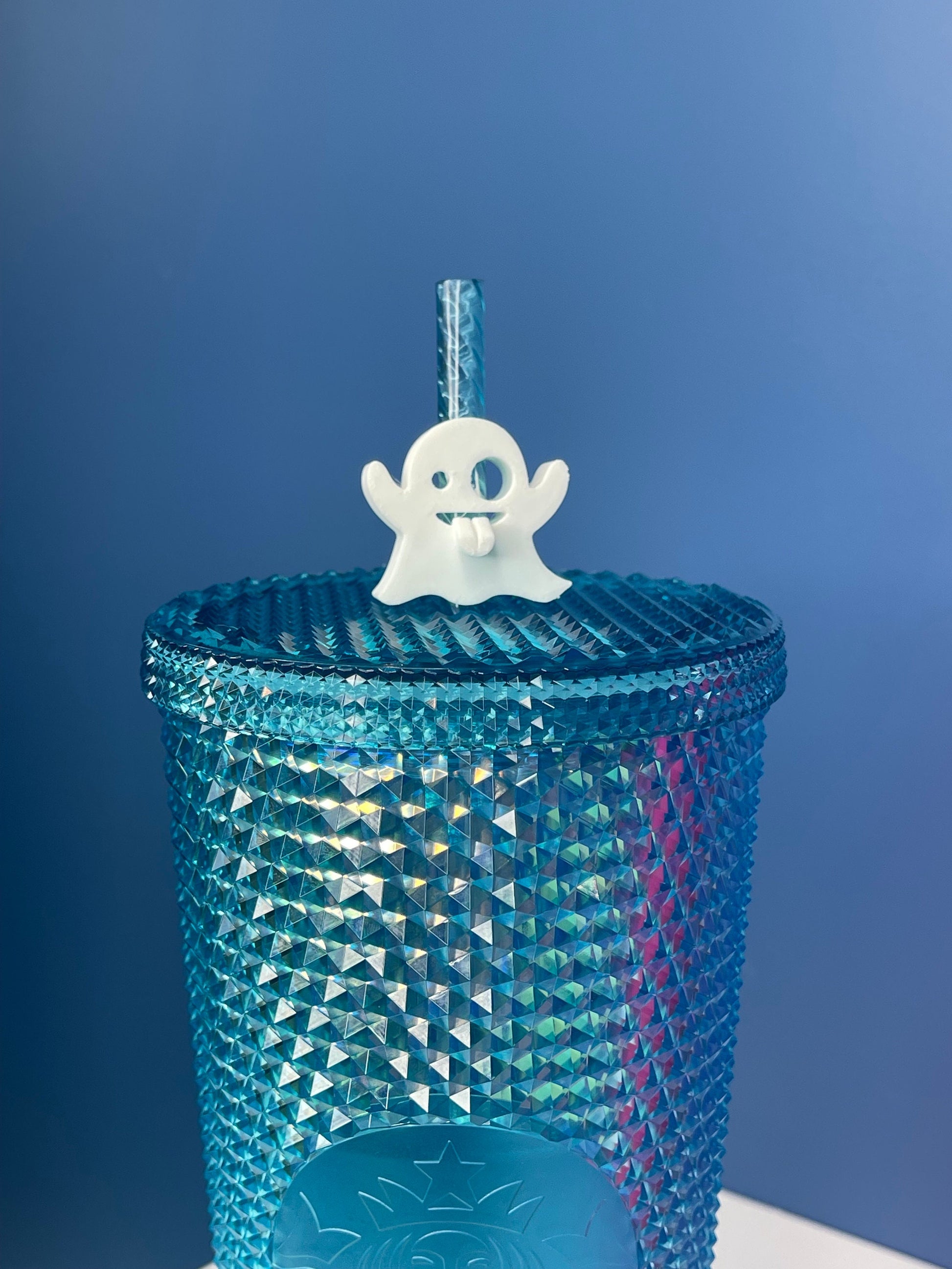 Silly Ghost Straw Buddy | Straw Topper | Straw Decor| Straw Charms