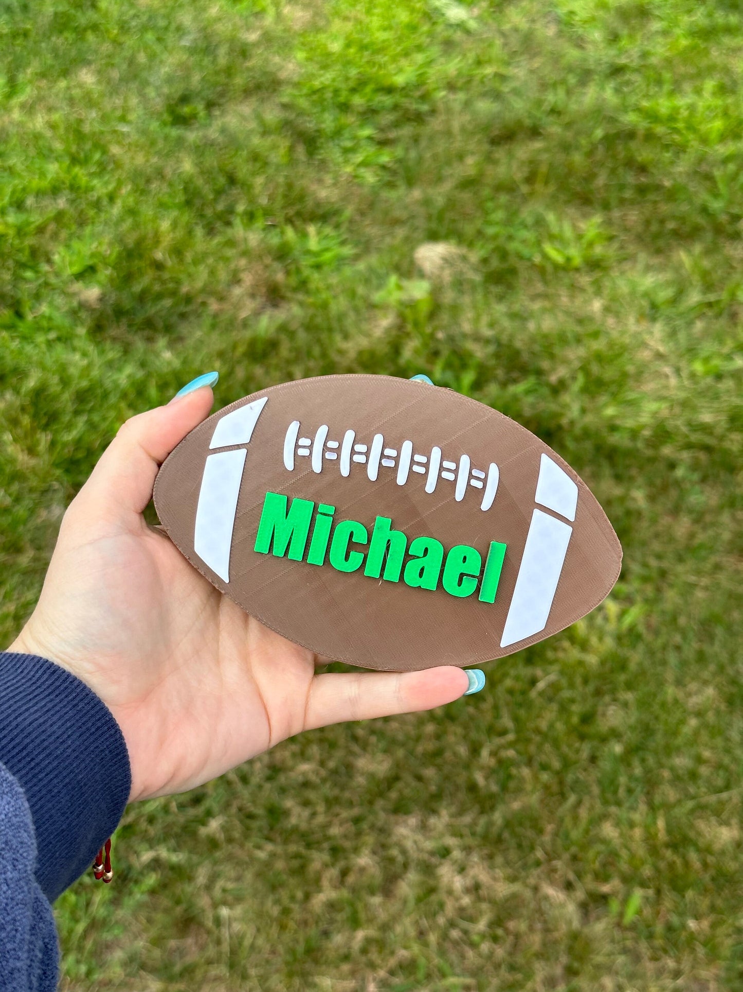 Personalized Football | Football Sign | Football Player Gifts | Football Coach