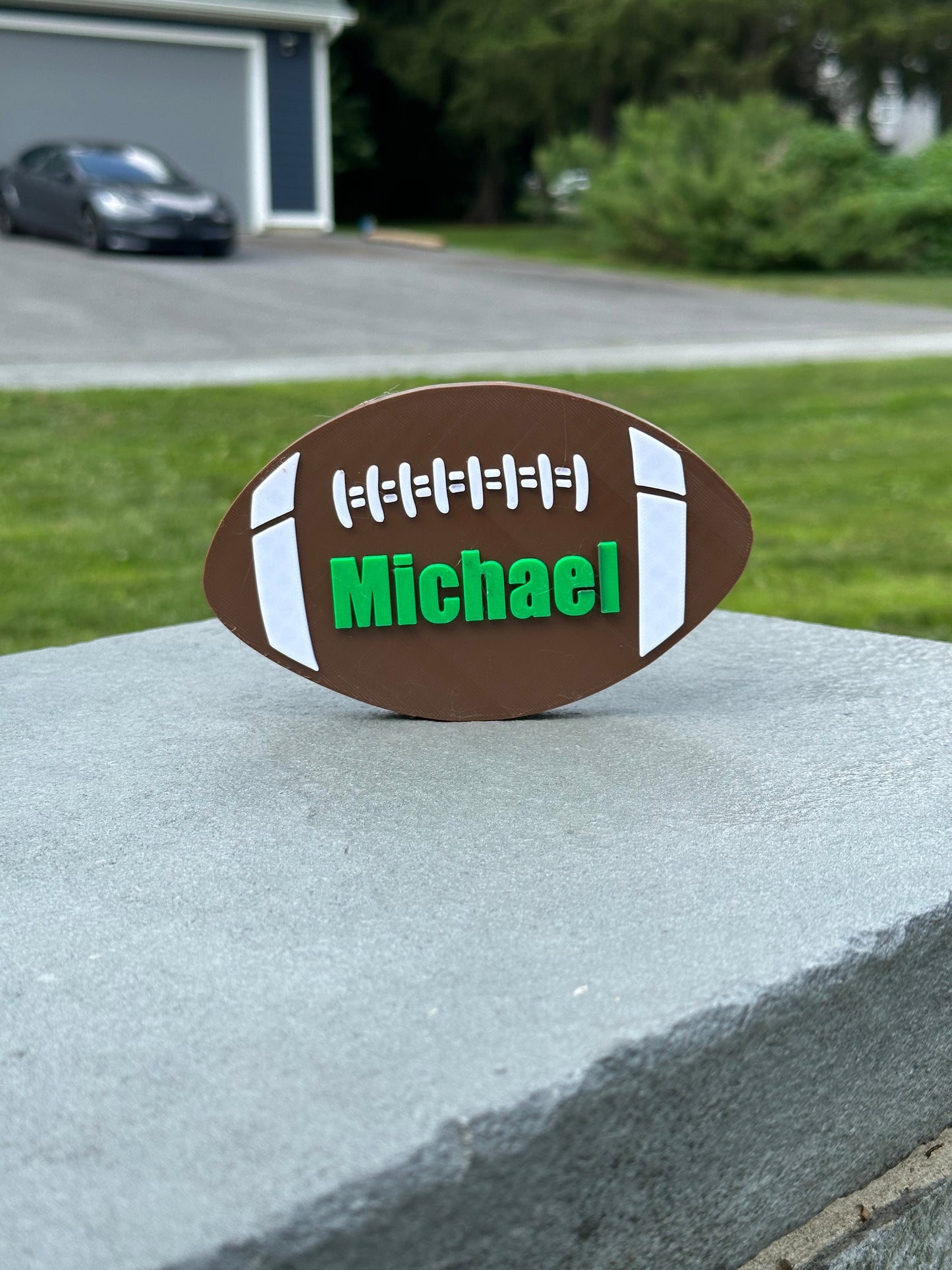 Personalized Football | Football Sign | Football Player Gifts | Football Coach