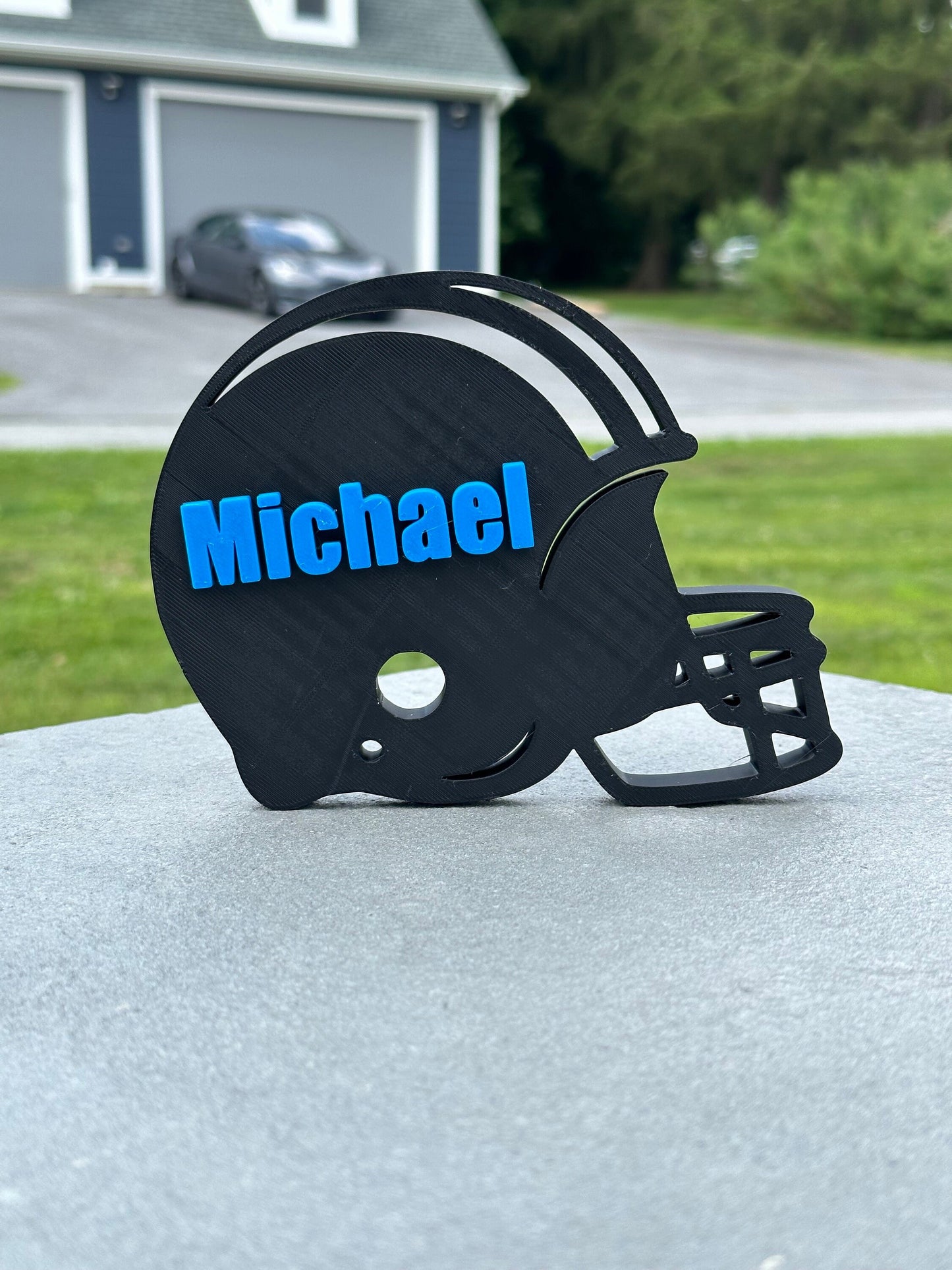 Personalized Football Helmet | Football Sign | Football Player Gifts| Football Coach