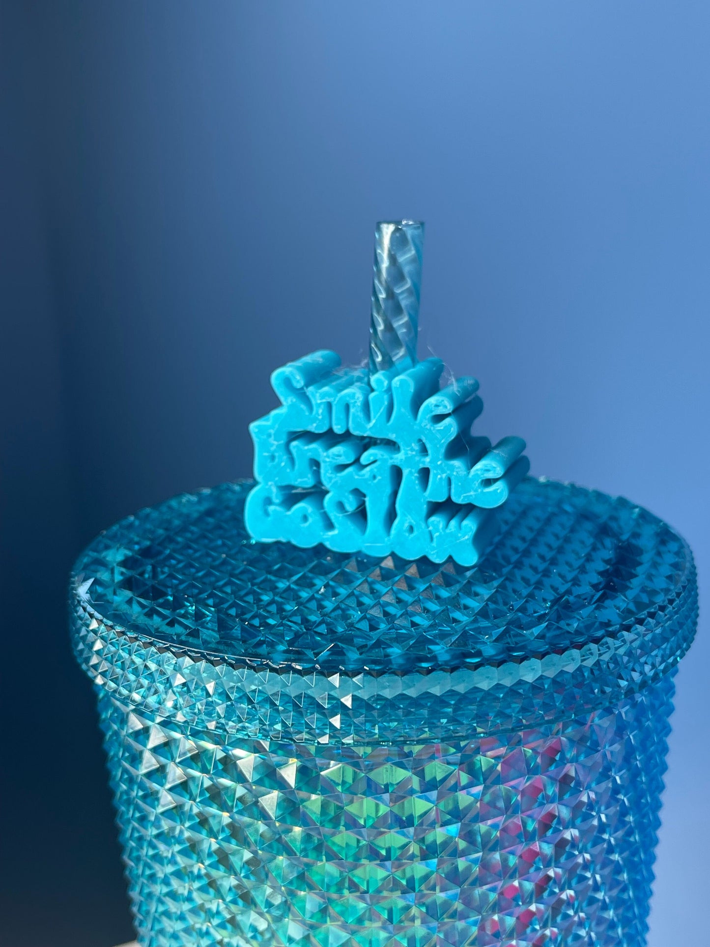 Breathe Straw Topper | Straw Charm | Straw Buddy | Cup Decorations