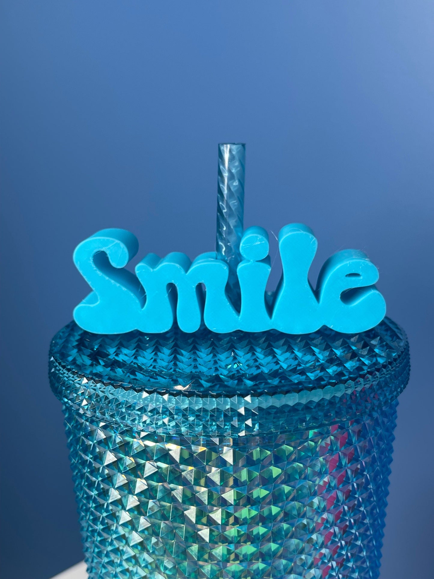 Smile Straw Topper | Straw Buddy | Straw Charm | Cup Decorations