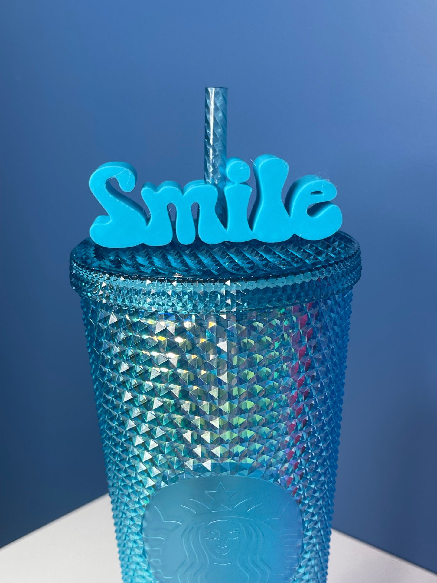 Smile Straw Topper | Straw Buddy | Straw Charm | Cup Decorations