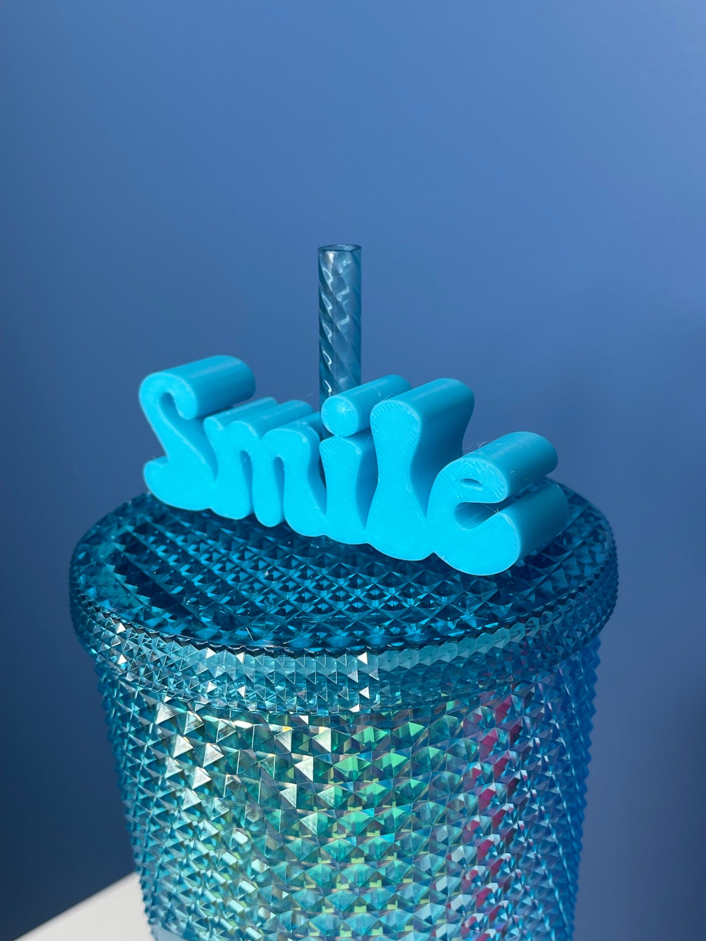 Smile Straw Topper | Straw Buddy | Straw Charm | Cup Decorations