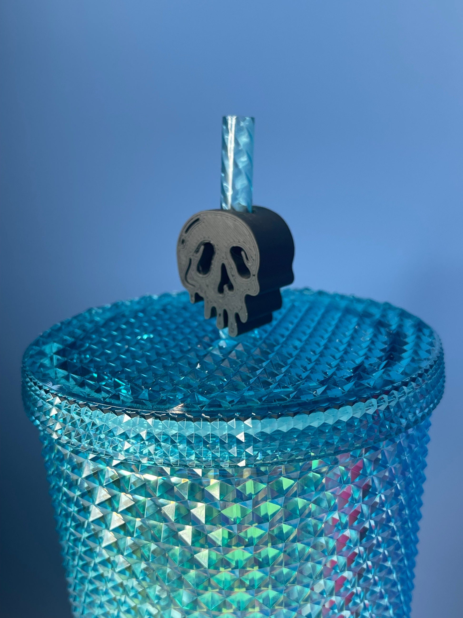 Skull Straw Buddy | Straw Topper | Straw Decor| Straw Charms