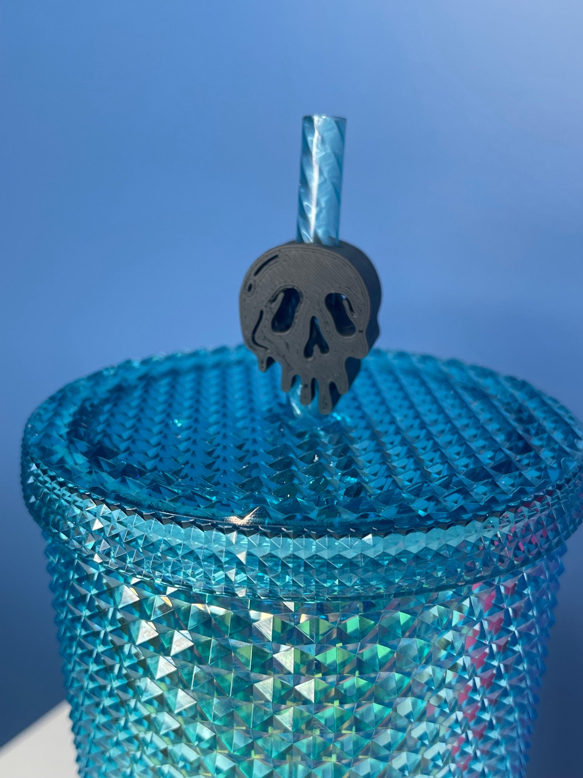 Skull Straw Buddy | Straw Topper | Straw Decor| Straw Charms