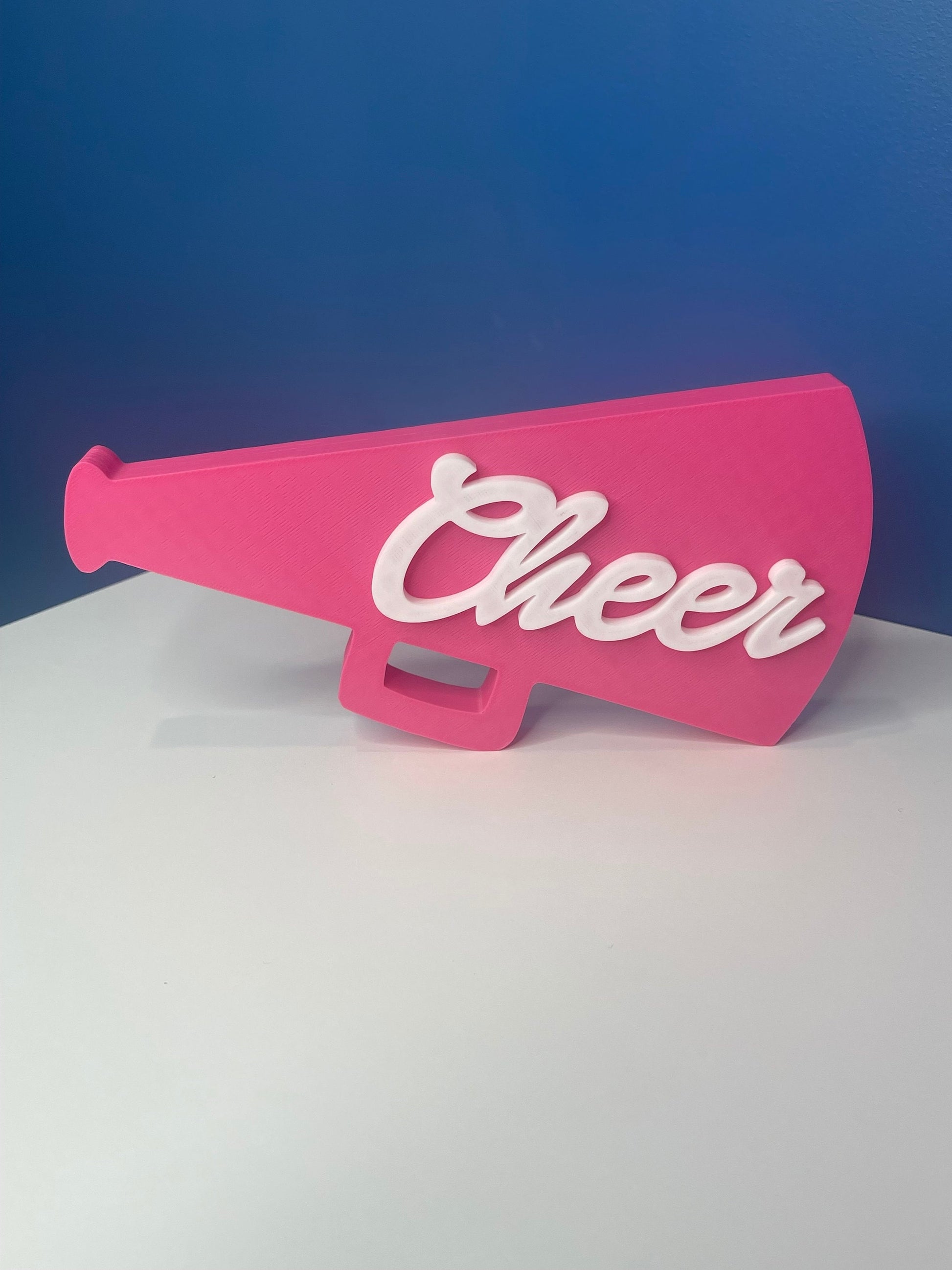 Personalized Megaphone | Cheerleading Sign | Cheer Room Decor