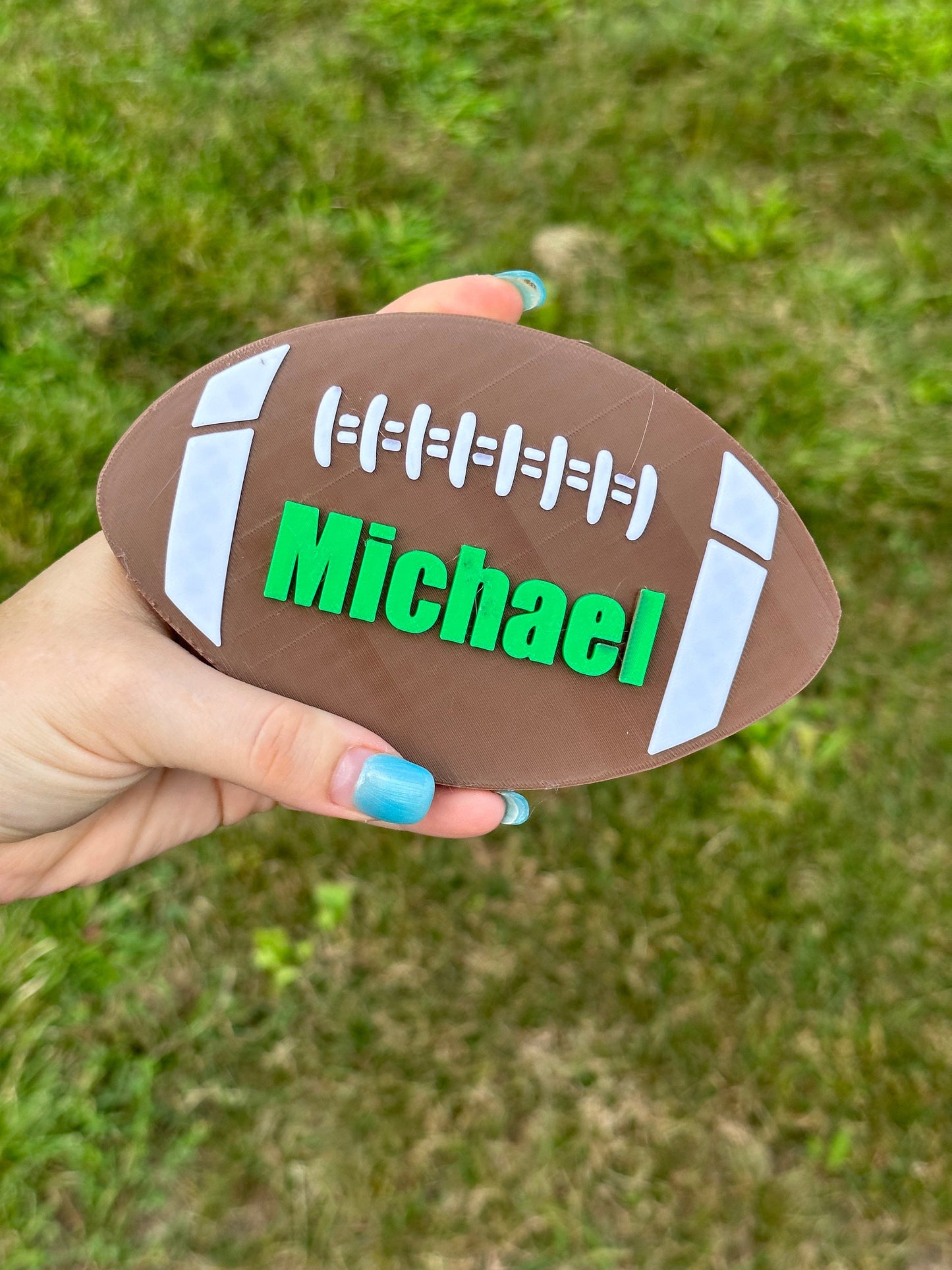 Personalized Football | Football Sign | Football Player Gifts | Football Coach