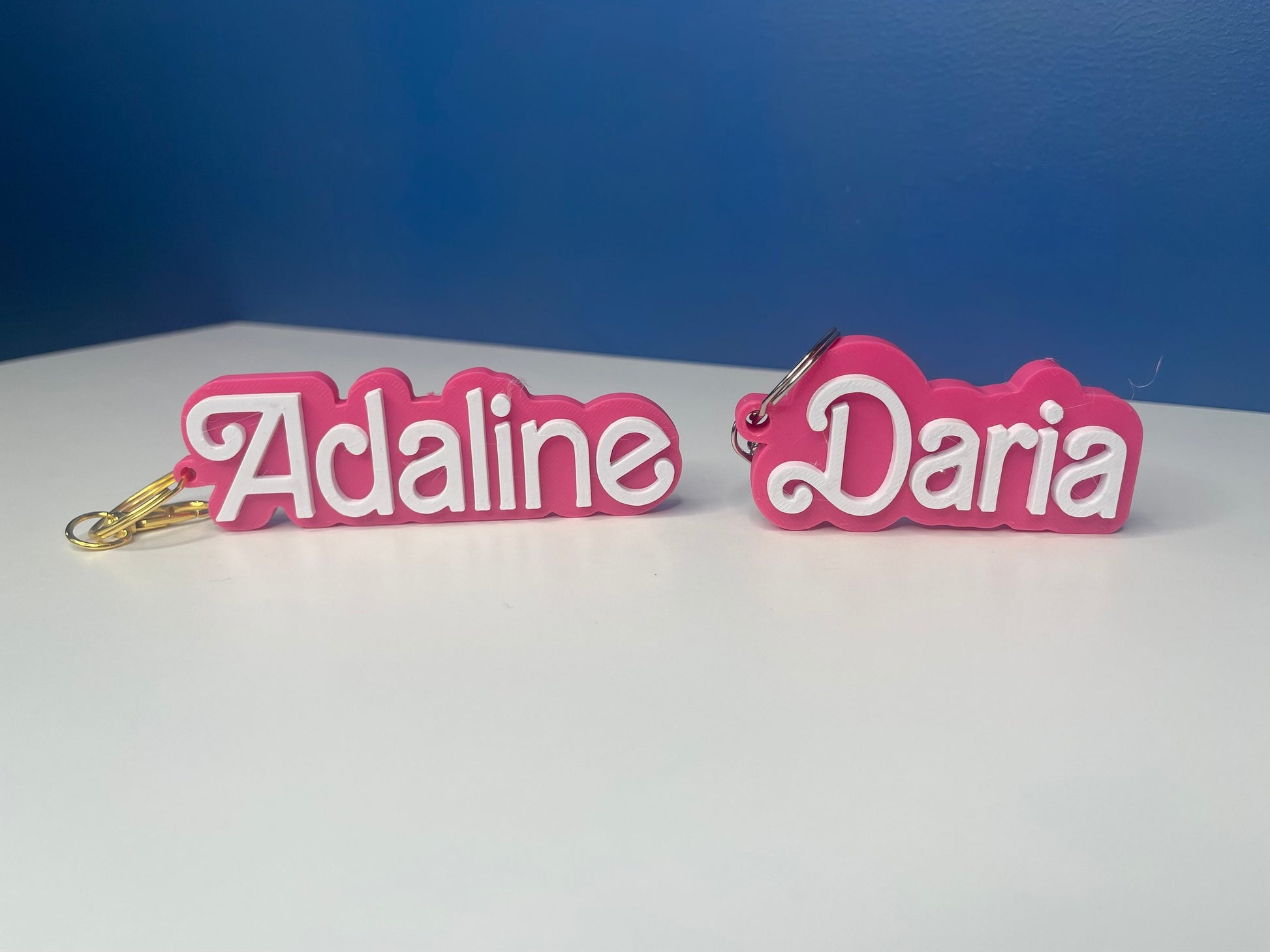 Personalized Name Key Chains| Bag Charms | Custom Gifts for Friends