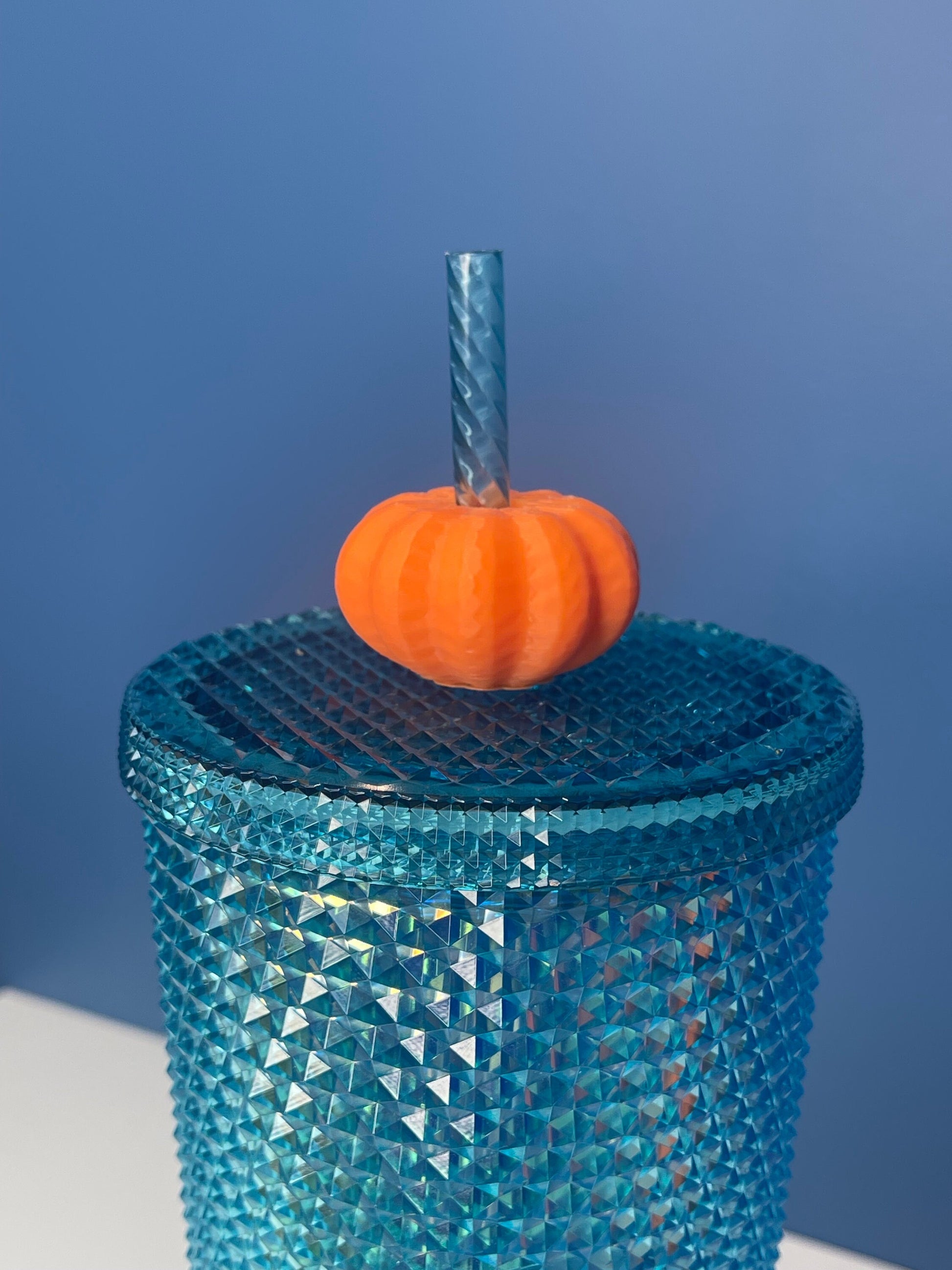 Pumpkin Straw Buddy | Straw Topper | Straw Decor| Straw Charms