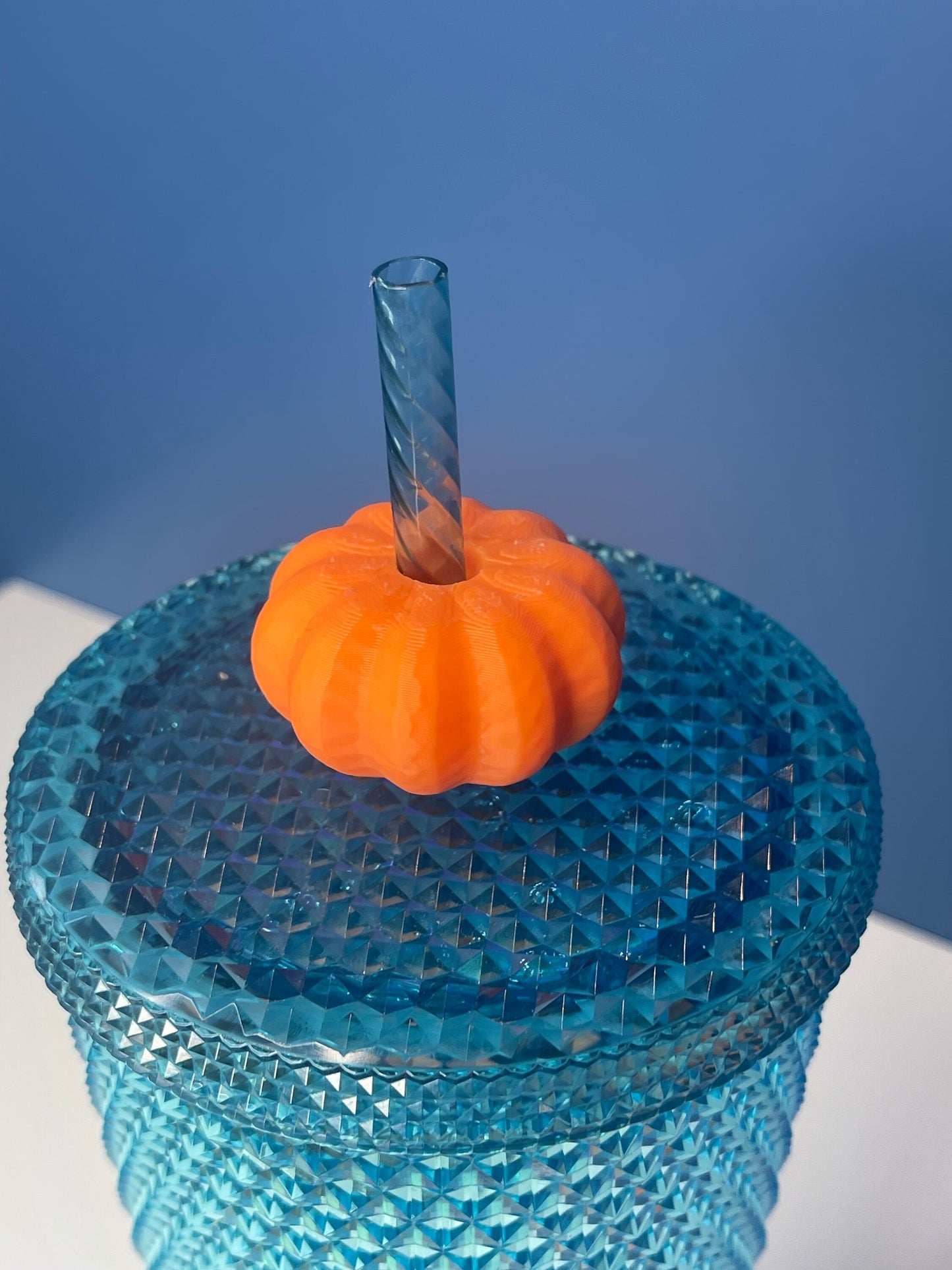 Pumpkin Straw Buddy | Straw Topper | Straw Decor| Straw Charms