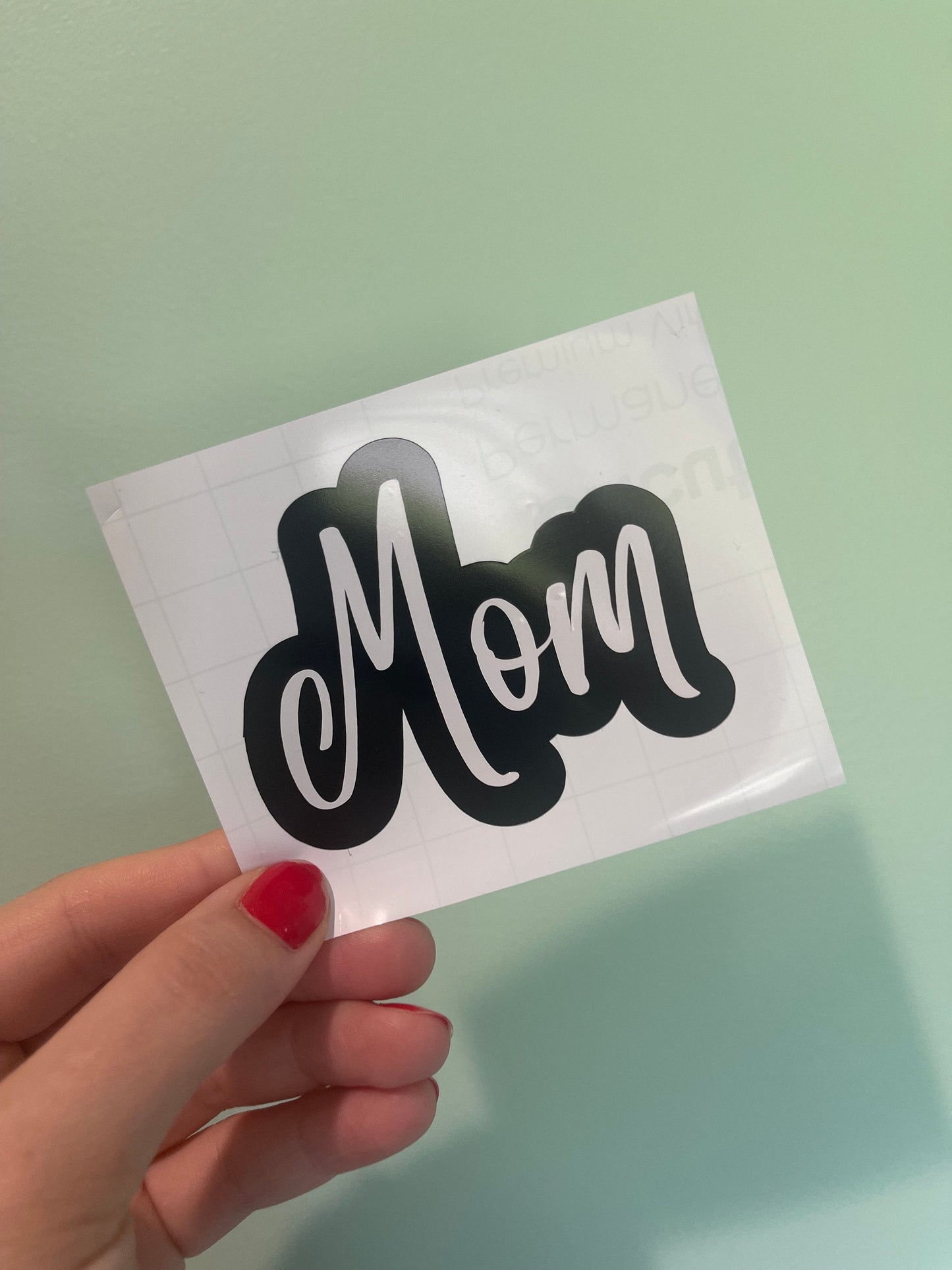 3.5 in Mom Vinyl Sticker | Mom Sticker | Laptop Sticker | Water bottle | Gifts for Her | Mother's Day