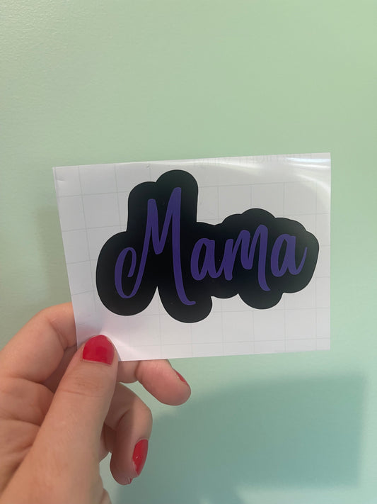 3.5 in Mama Vinyl Sticker | Mom Sticker | Laptop Sticker | Water bottle | Gifts for Her | Mother's Day