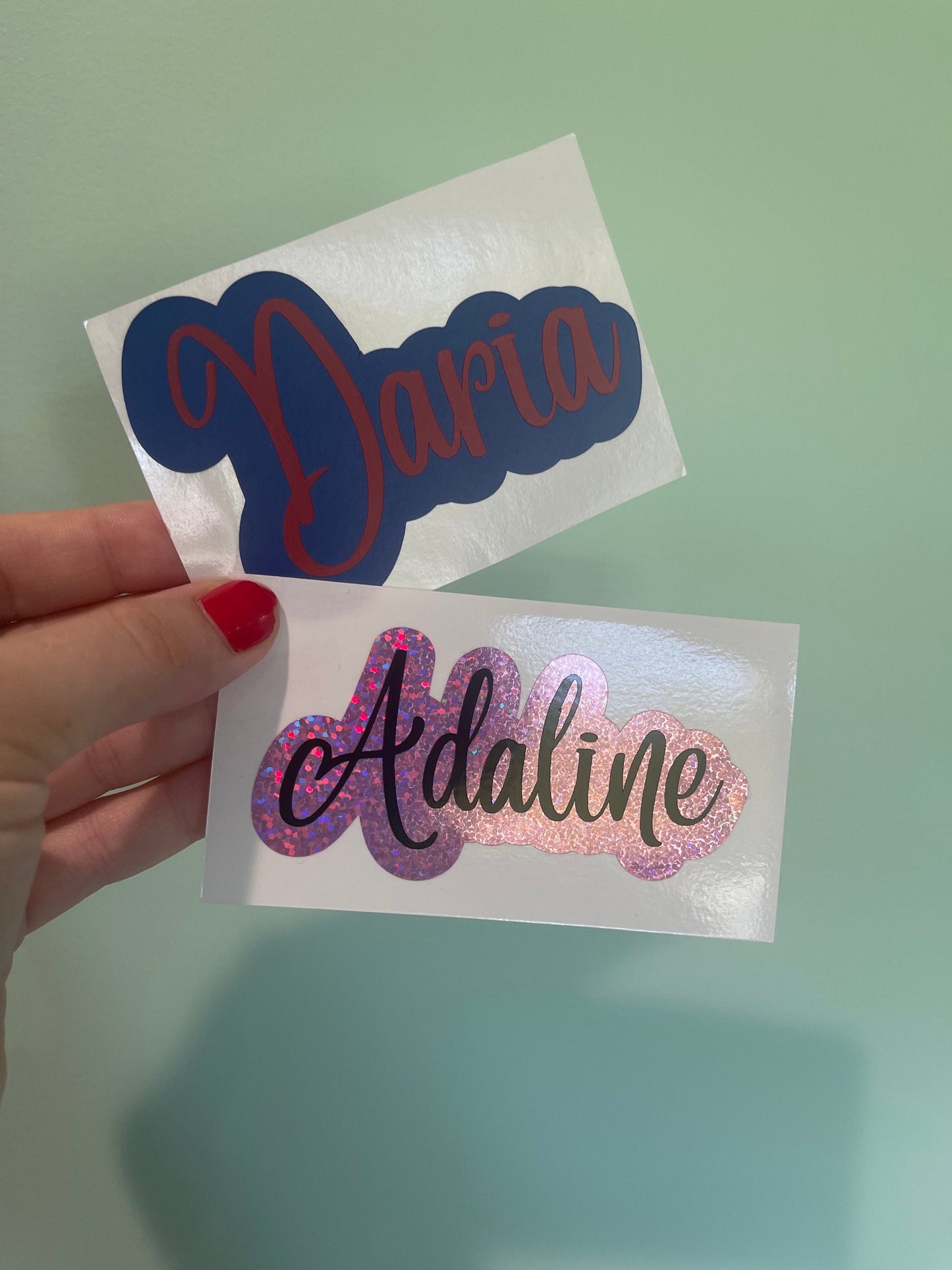 3.5 in Custom Name Vinyl Sticker | Personalized Sticker | Laptop | Water bottle | Gifts for Her