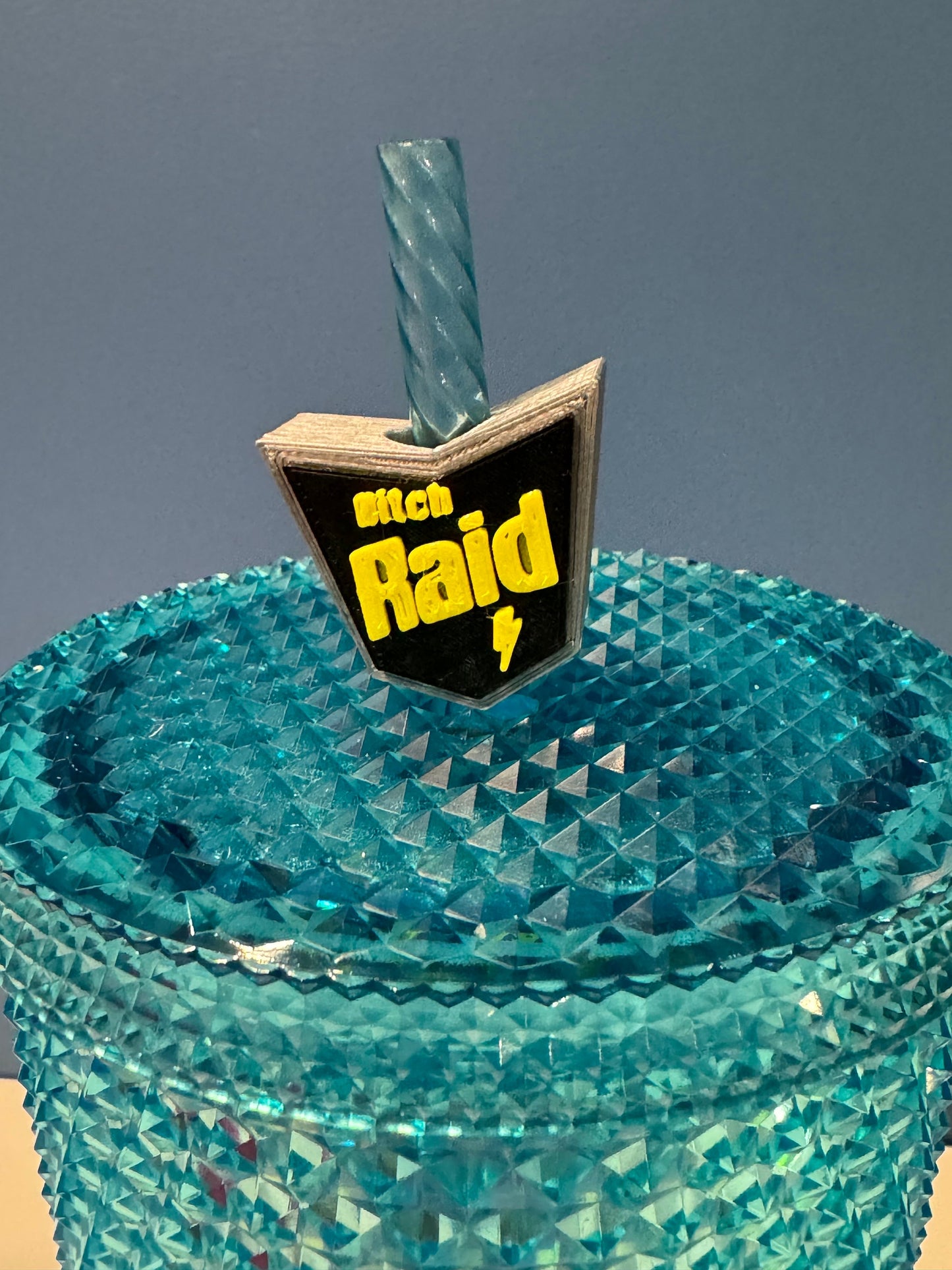 B*tch Raid Straw Topper | Starbucks Charms | Party Favors