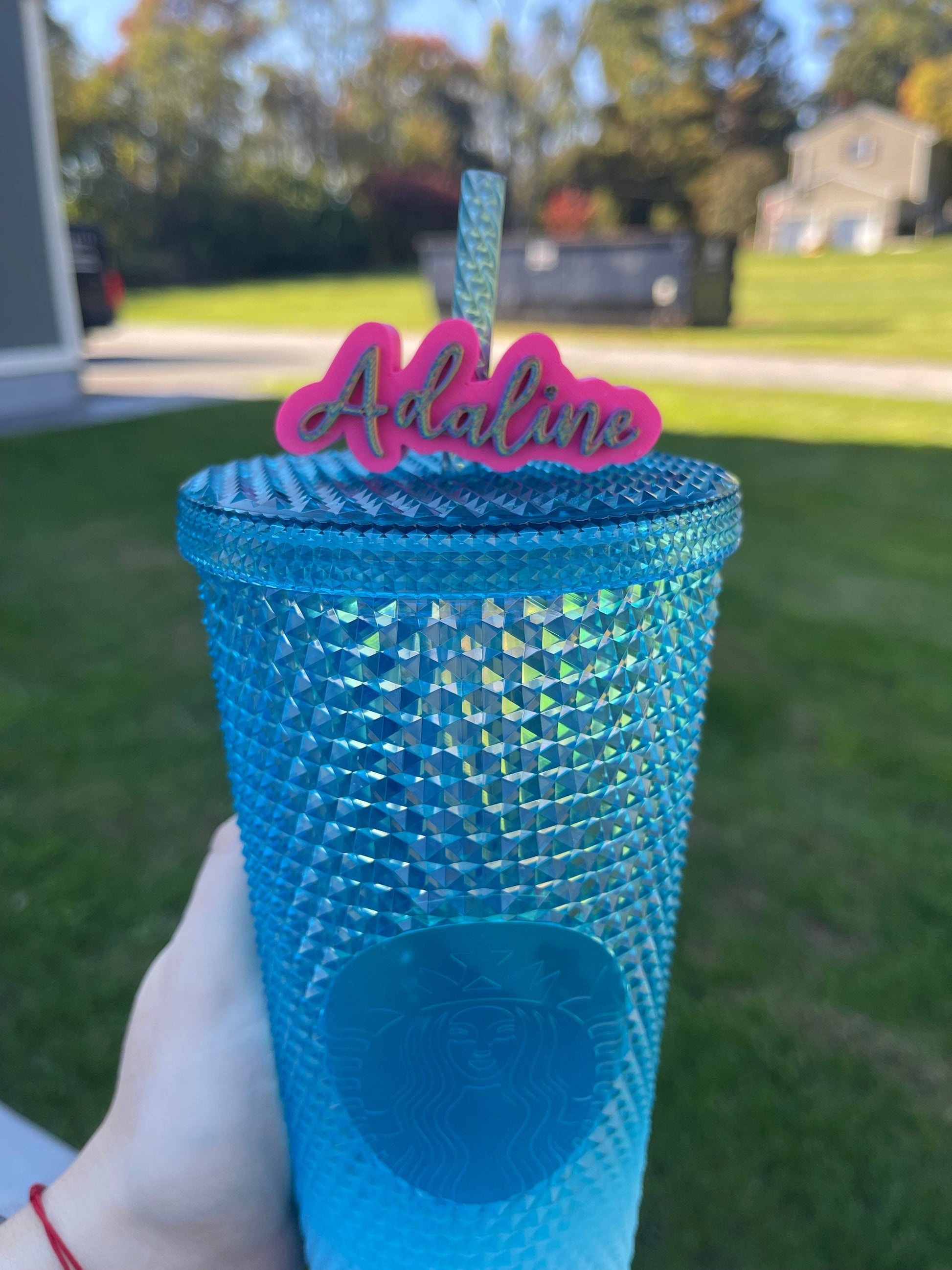 Custom Name Straw Topper | Starbucks Charms | Party Favors