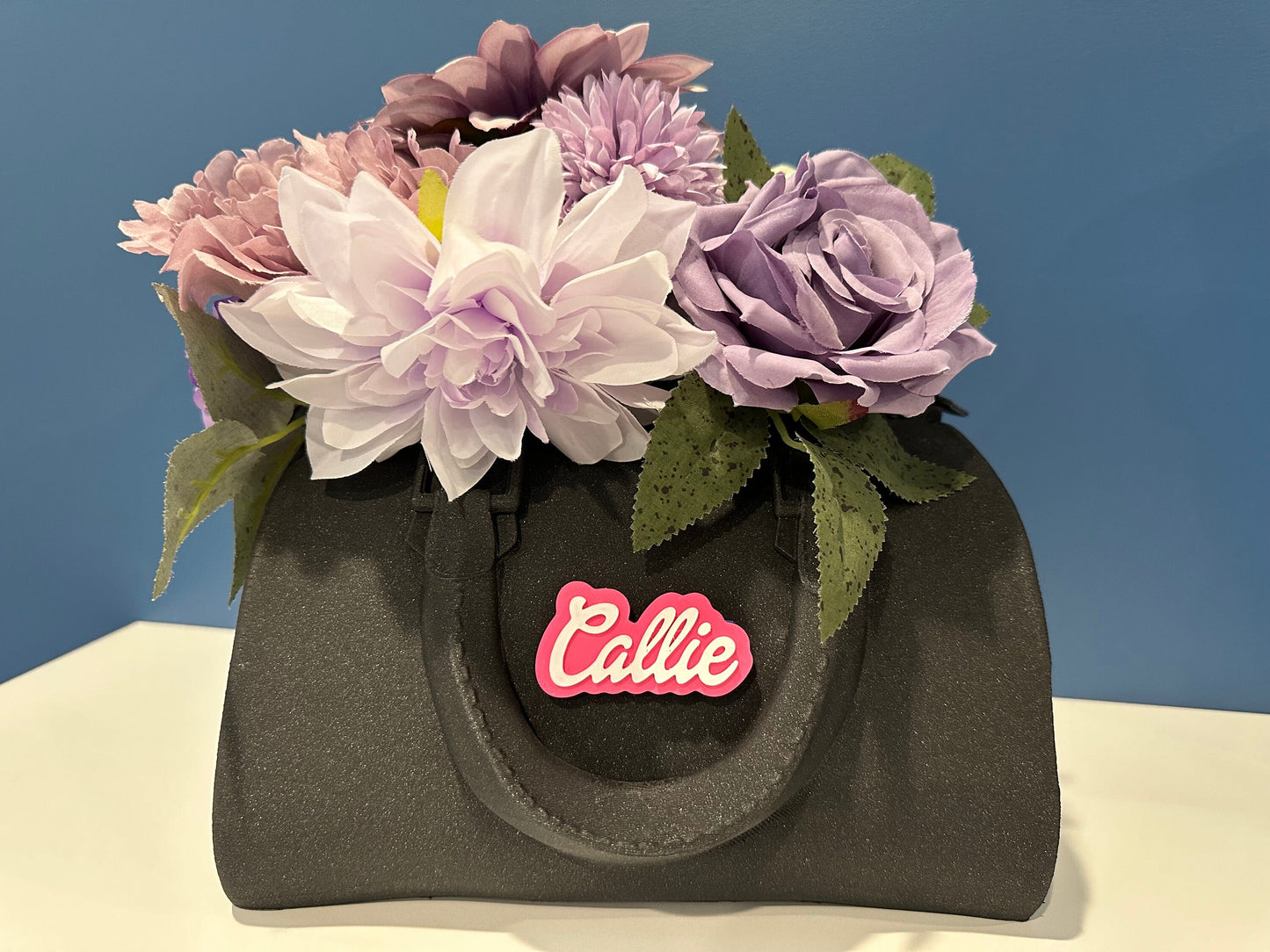 Personalized Purse Flower Vase | Luxury Bag | Handbag Planter | Flower Plant Vase