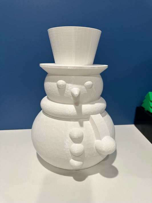 Snowman Vase | Room Decor | Winter Gifts | Unique Vases