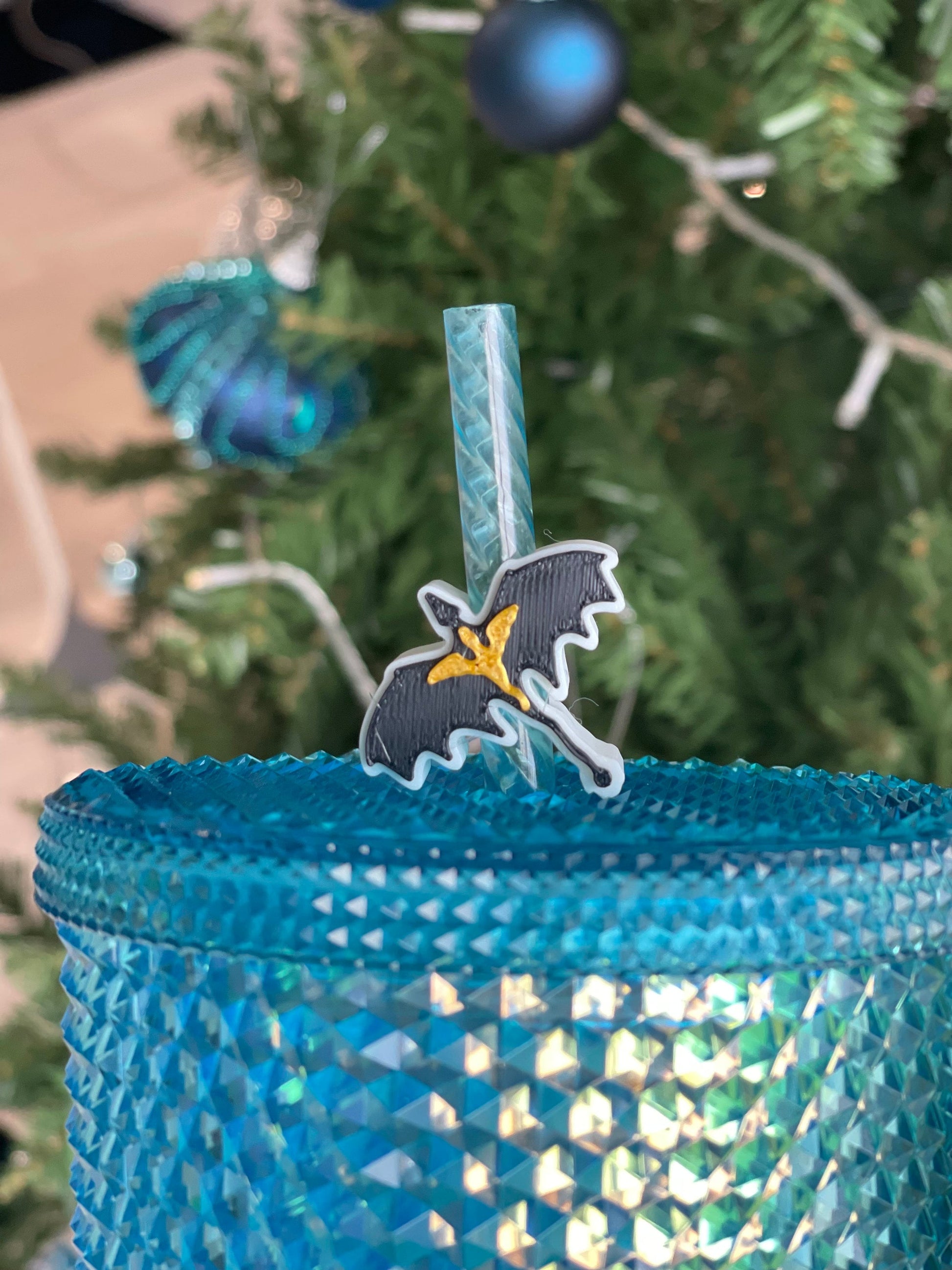 Fourth Wing Dragon | Straw Toppers | Starbucks Charms | Dragon Straw topper