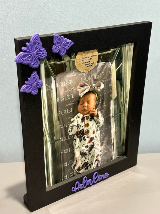 Personalized Picture Box | Photo Frame | Doll | Princess | Doll Inspired Party | Mini Doll Box Photobooth