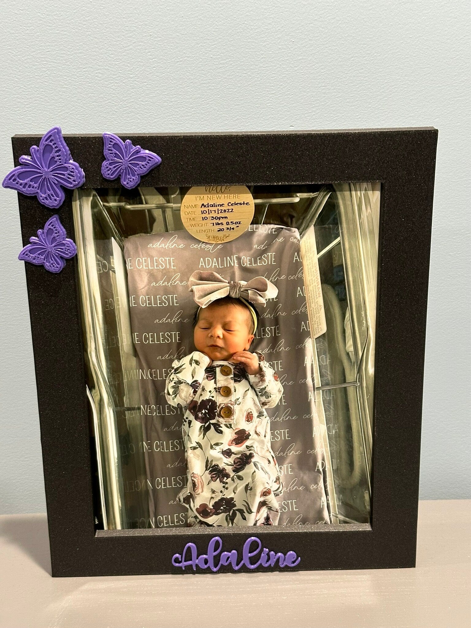Personalized Picture Box | Photo Frame | Doll | Princess | Doll Inspired Party | Mini Doll Box Photobooth