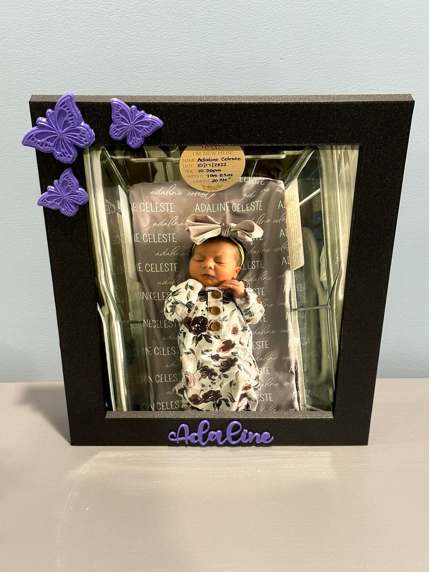 Personalized Picture Box | Photo Frame | Doll | Princess | Doll Inspired Party | Mini Doll Box Photobooth