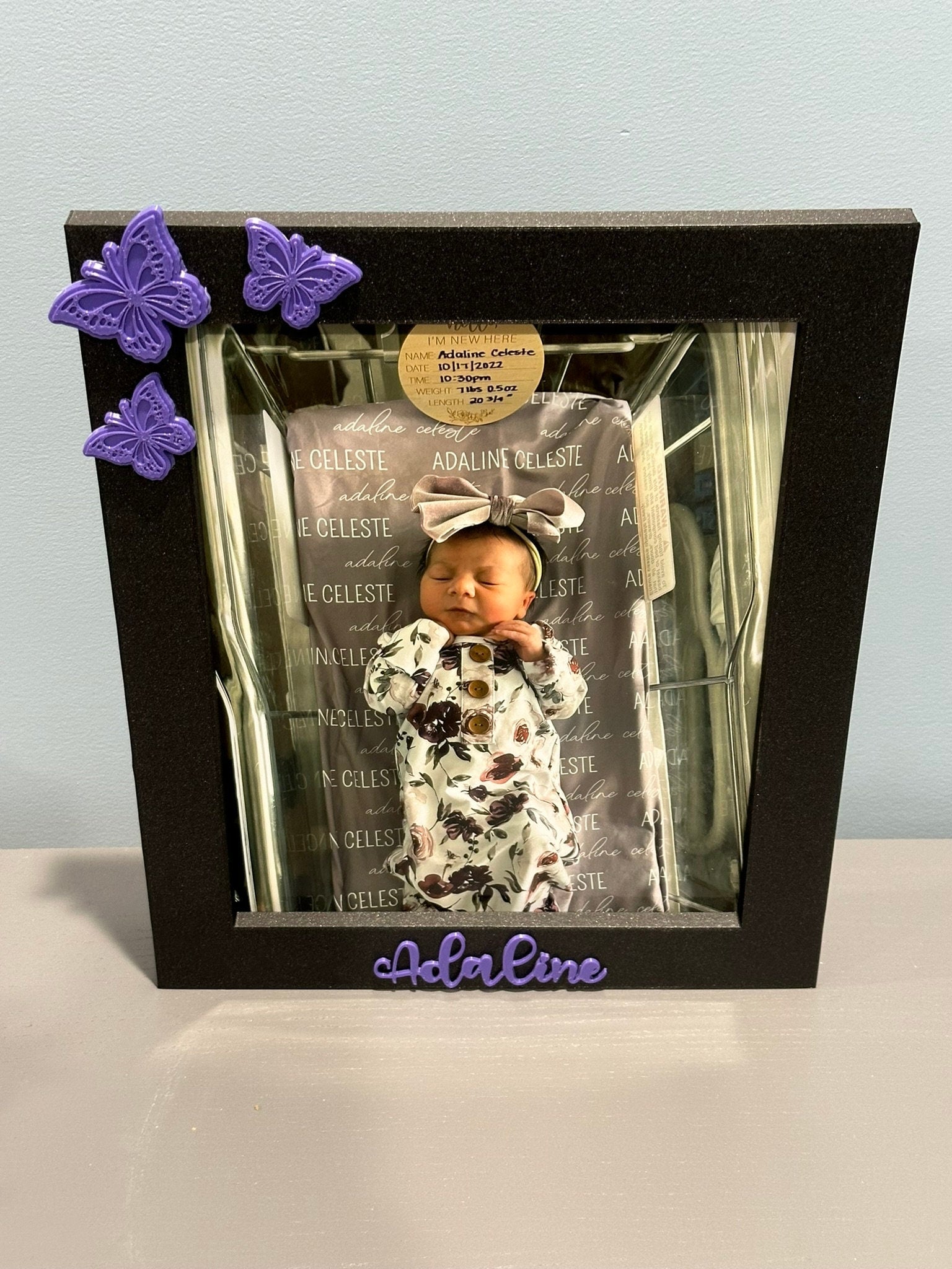 Personalized Picture Box | Photo Frame | Doll | Princess | Doll Inspired Party | Mini Doll Box Photobooth
