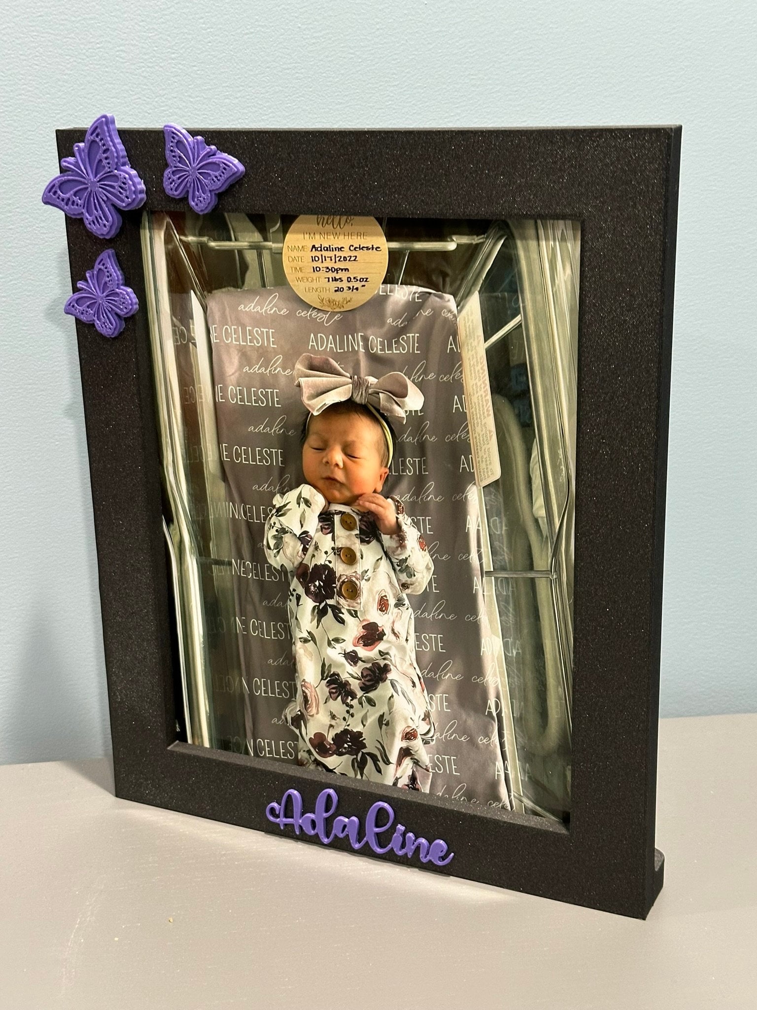 Personalized Picture Box | Photo Frame | Doll | Princess | Doll Inspired Party | Mini Doll Box Photobooth